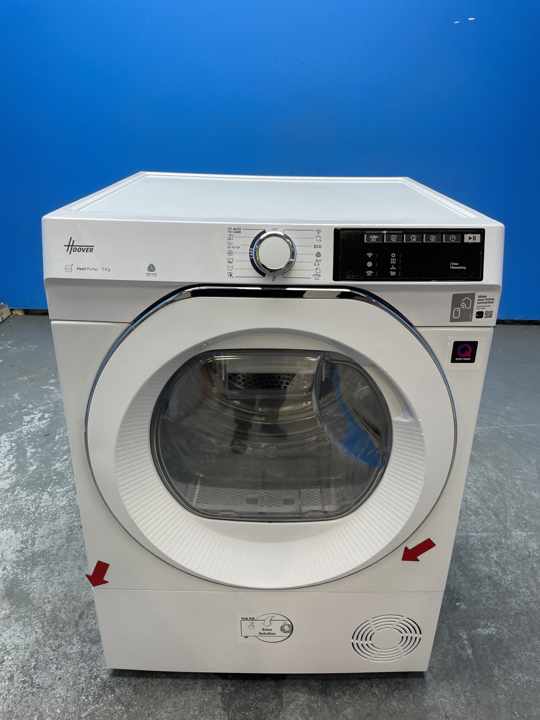 #GRC-160-330 - Hoover NDEH11A2TCEXM-80 H-Dry 500 11kg Heat Pump Tumble Dryer