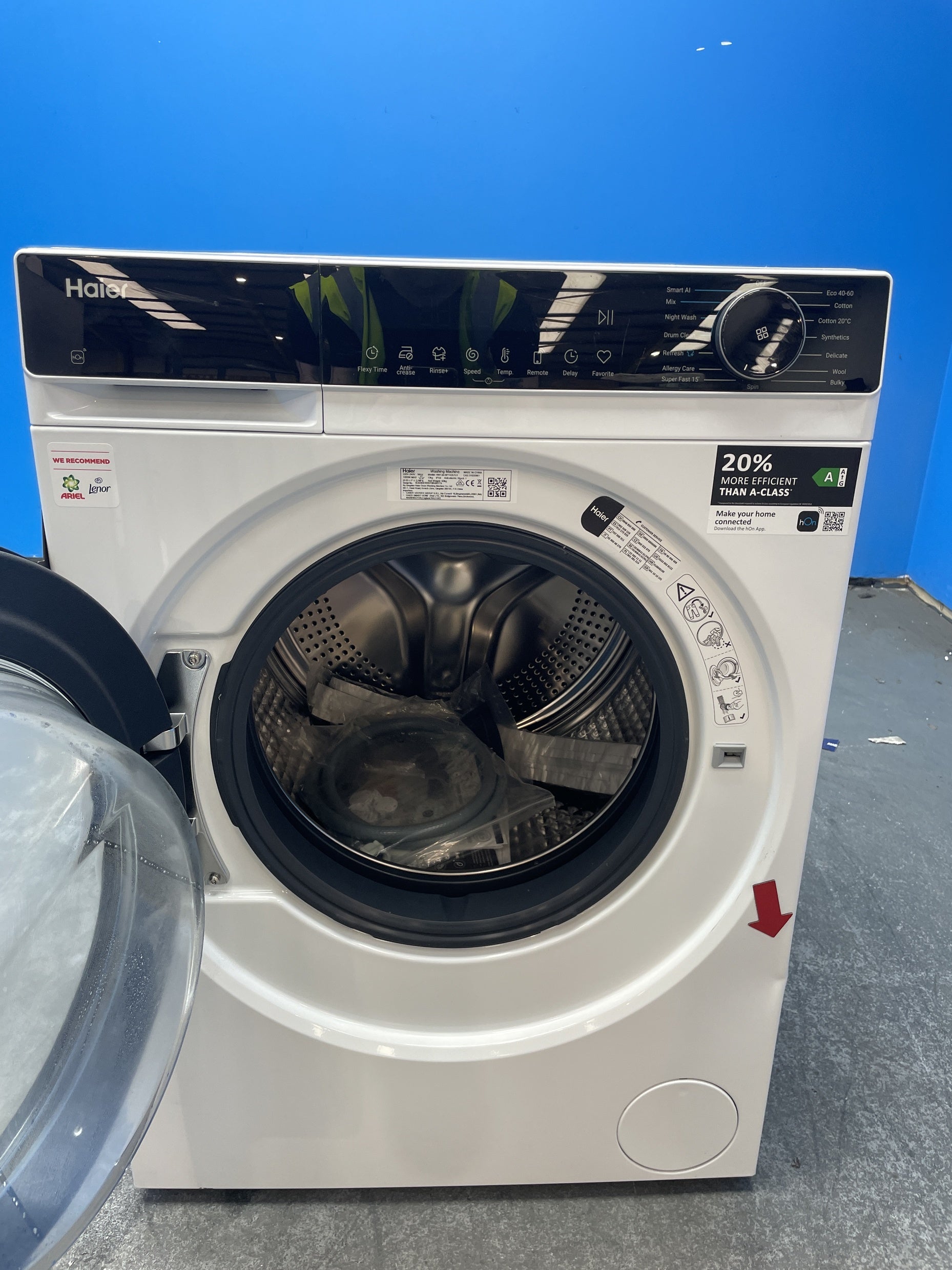 #GRC-159-001 - Haier HW130-BP14357U1 X Series 5 13kg 1400rpm Washing Machine