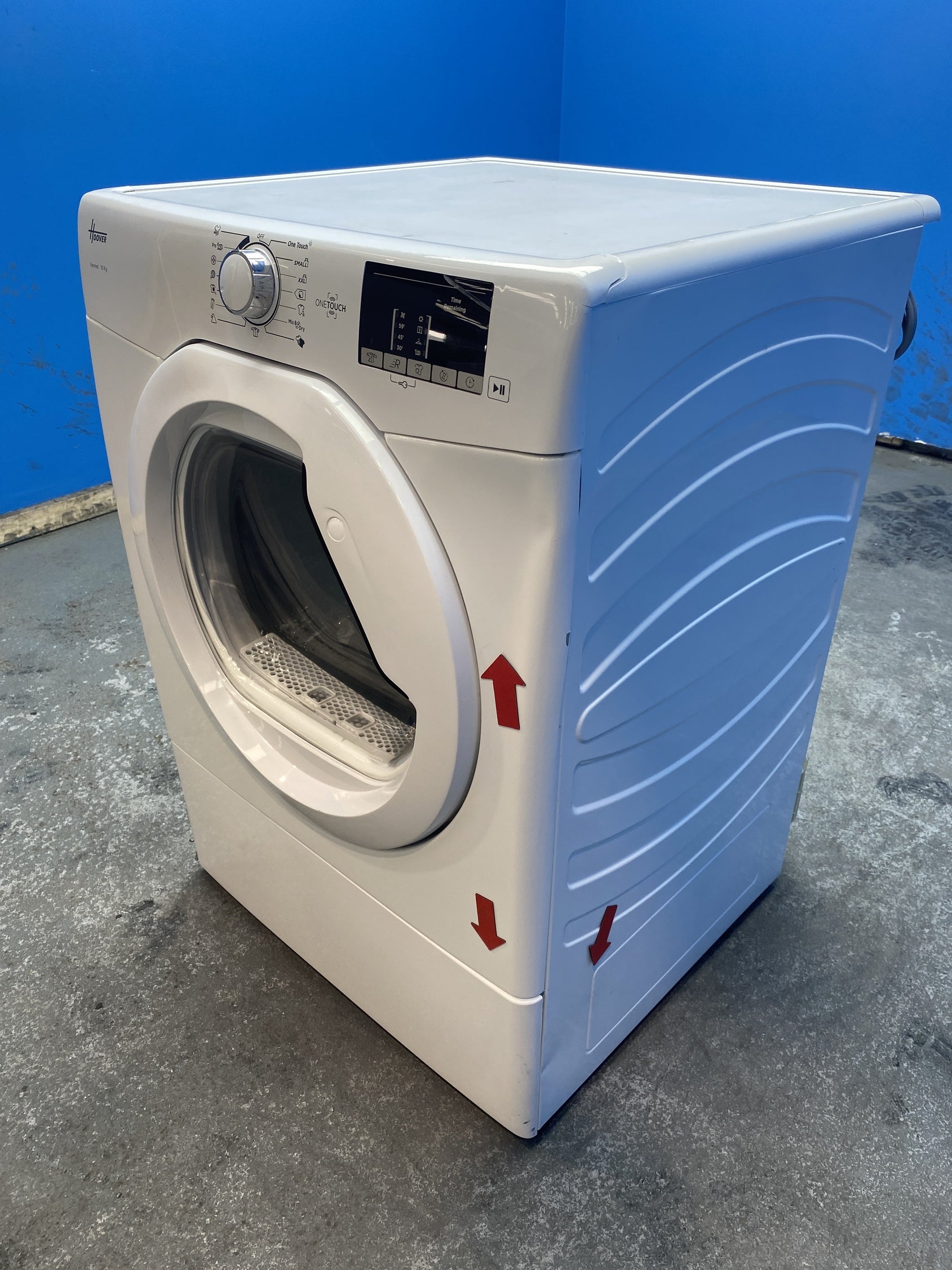 #GRC-153-223 - Hoover HLE V10DG-80 10kg Vented Tumble Dryer