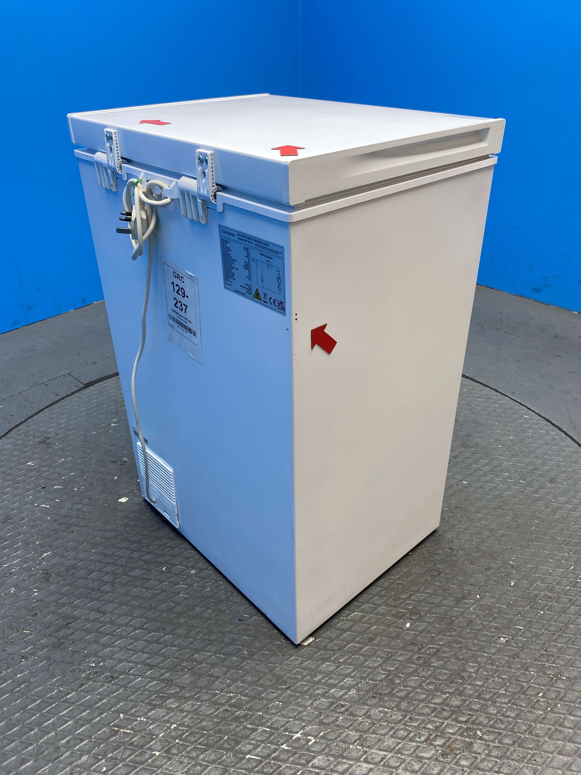 Statesman CHF100 99 Litre Compact Chest Freezer