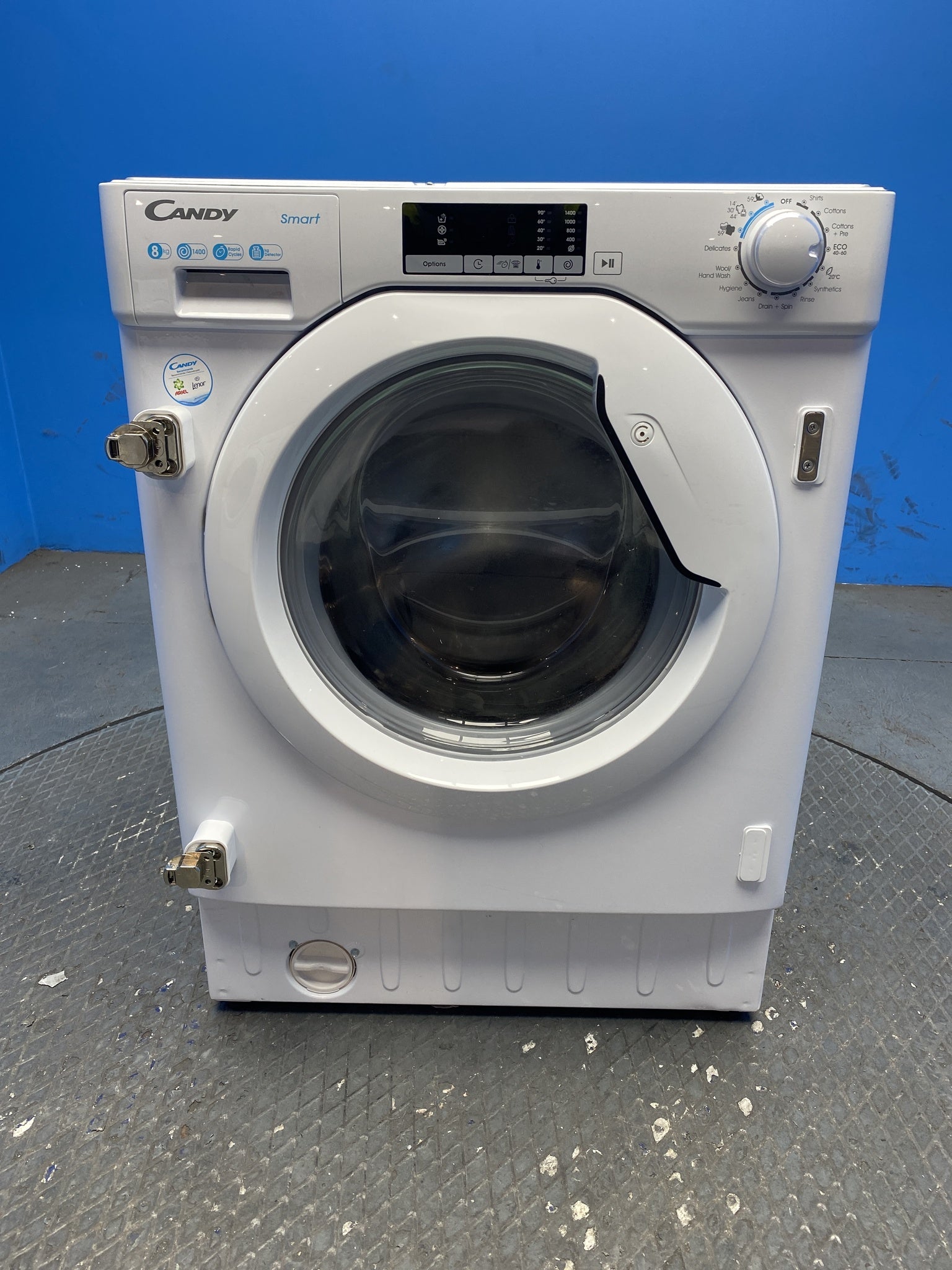 Candy CBW48D2E 8kg 1400rpm Integrated Washing Machine