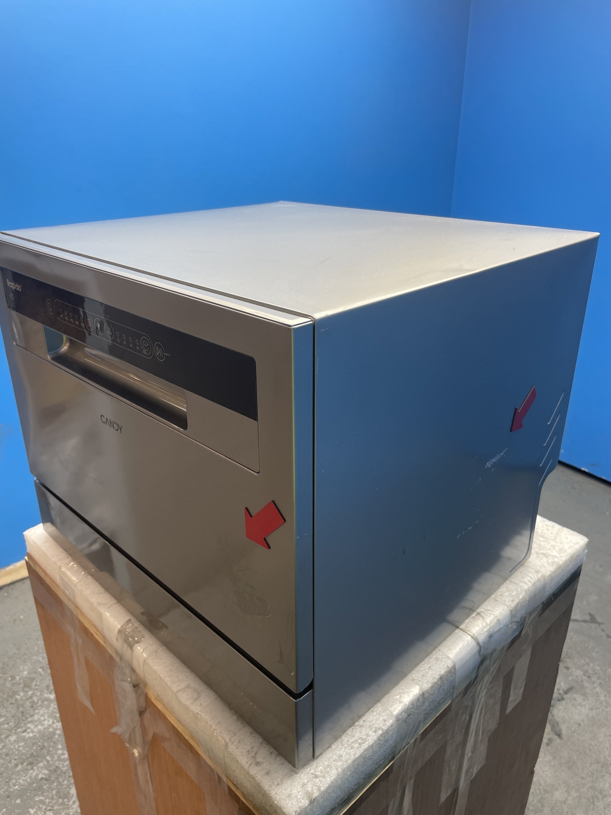 #GRC-152-391 - Candy RapidÓ CP 6E51LS-80 Tabletop 6 Place Setting Dishwasher