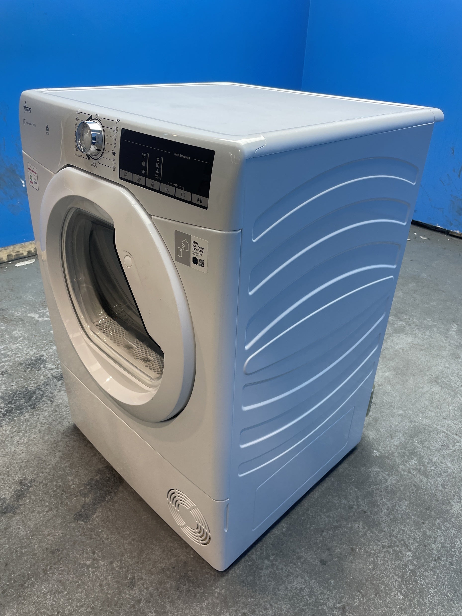 #GRC-158-373 - Hoover HLE C10TG-80 10kg Condenser Tumble Dryer