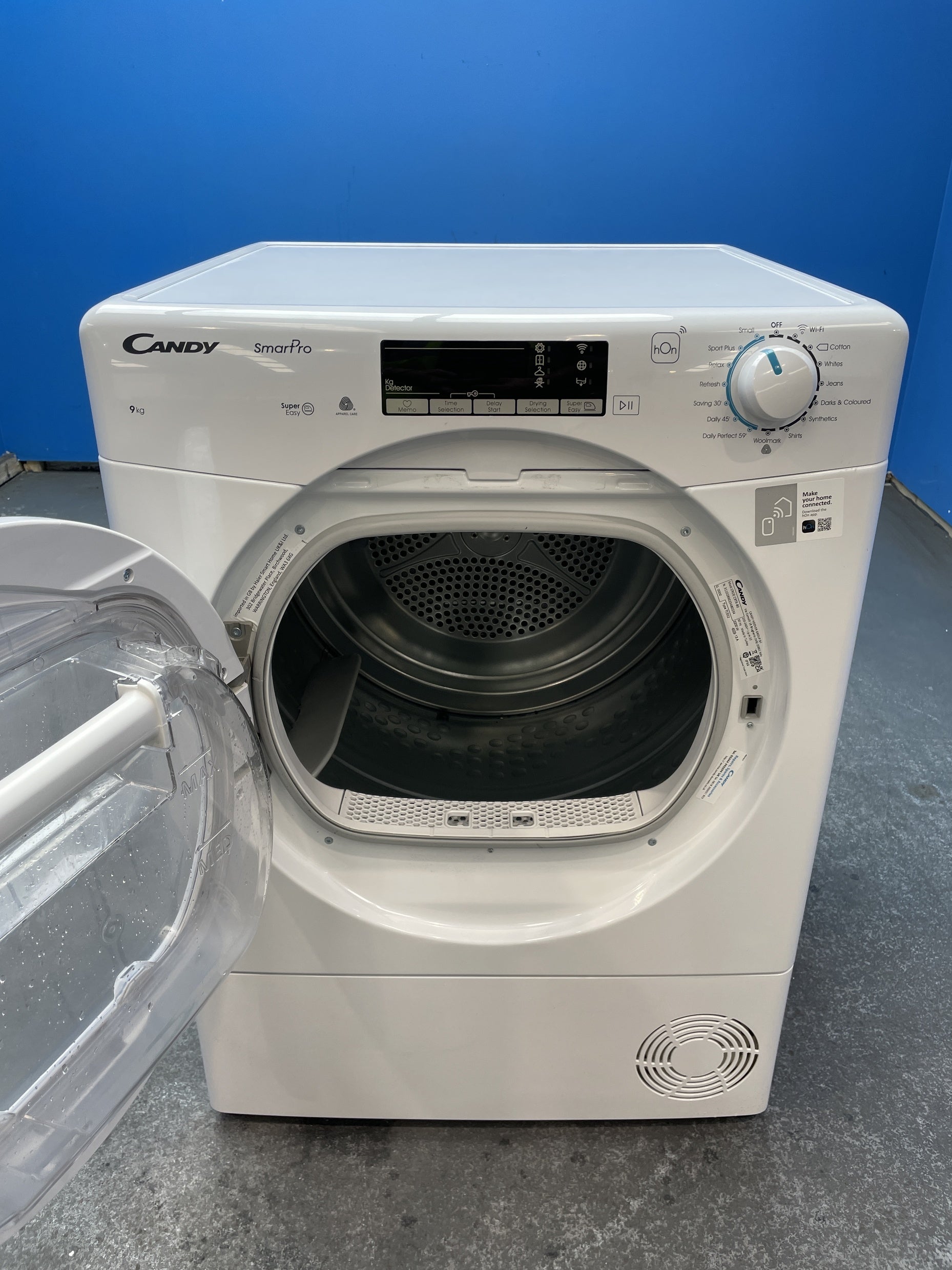 #GRC-160-676 - Candy CROE C9TE-80 Smart Pro 9kg Condenser Tumble Dryer