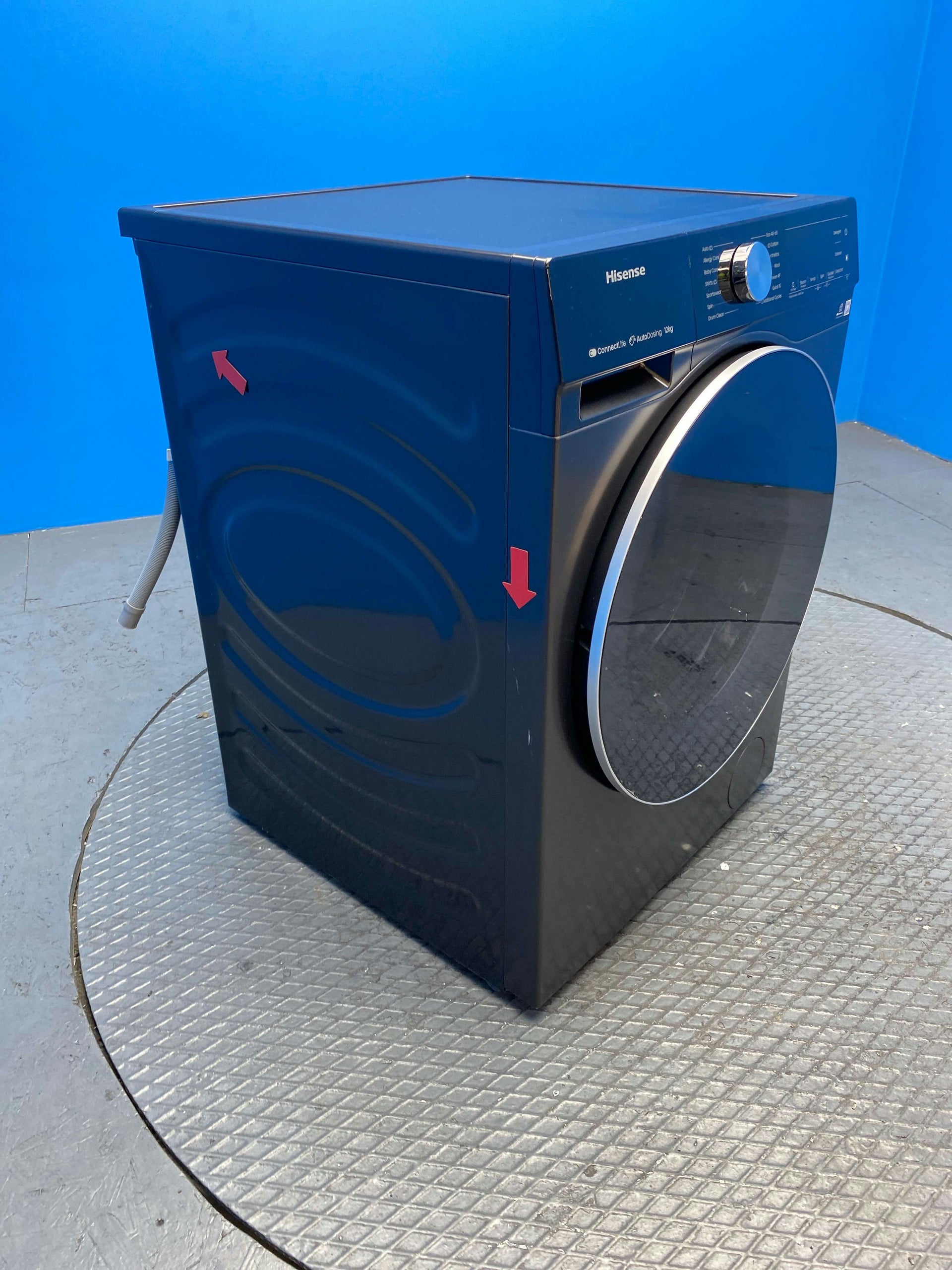 Hisense WF5S1245BB 12kg 1400 Spin Washing Machine