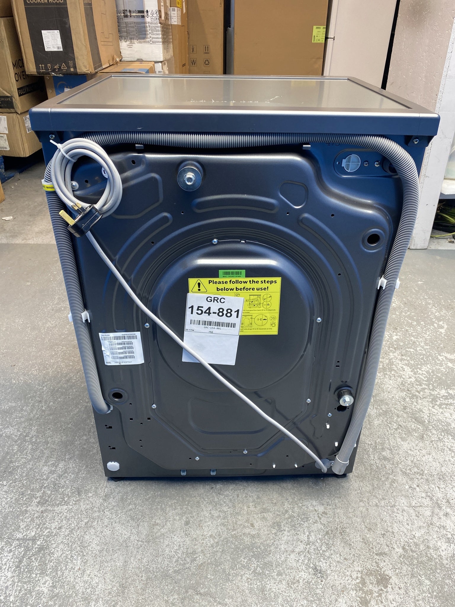 #GRC-154-881 - Haier X Series 9 HW100-B14387GU1 10kg 1400rpm Washing Machine