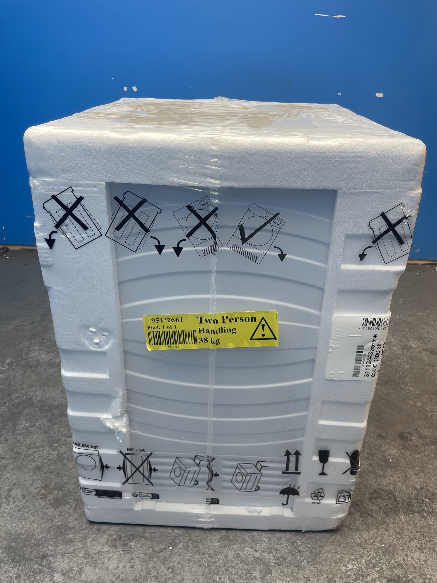 #GRC-158-507 - Candy Smart Pro CSOE C8DG-80 8kg Condenser Tumble Dryer