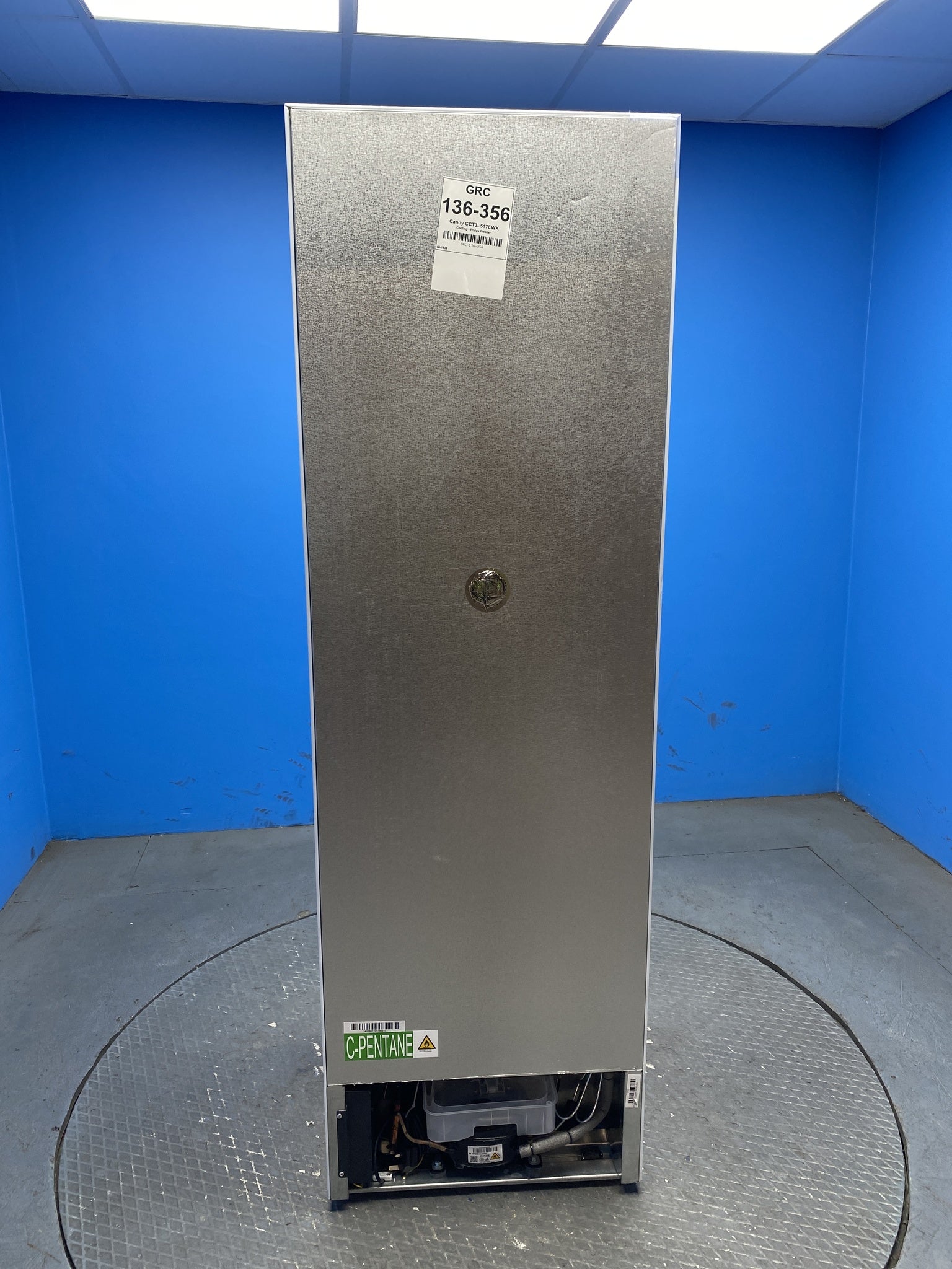 Candy CCT3L517EWK 252 Litre Combi Fridge Freezer