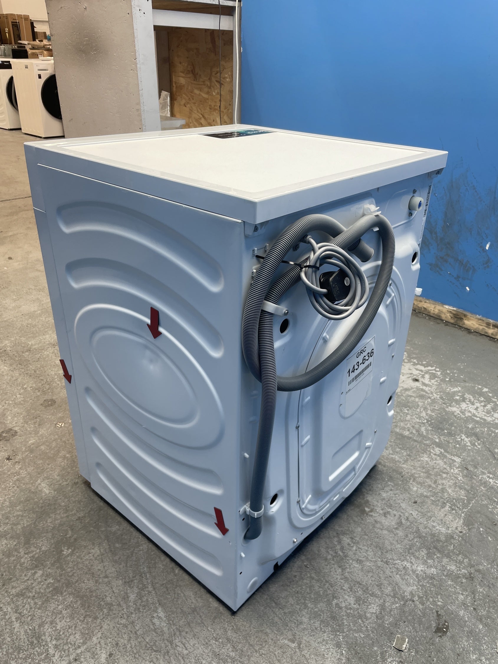 #GRC-143-636 - Hisense 5i Series WF5I1245BWR 12kg 1400rpm Washing Machine