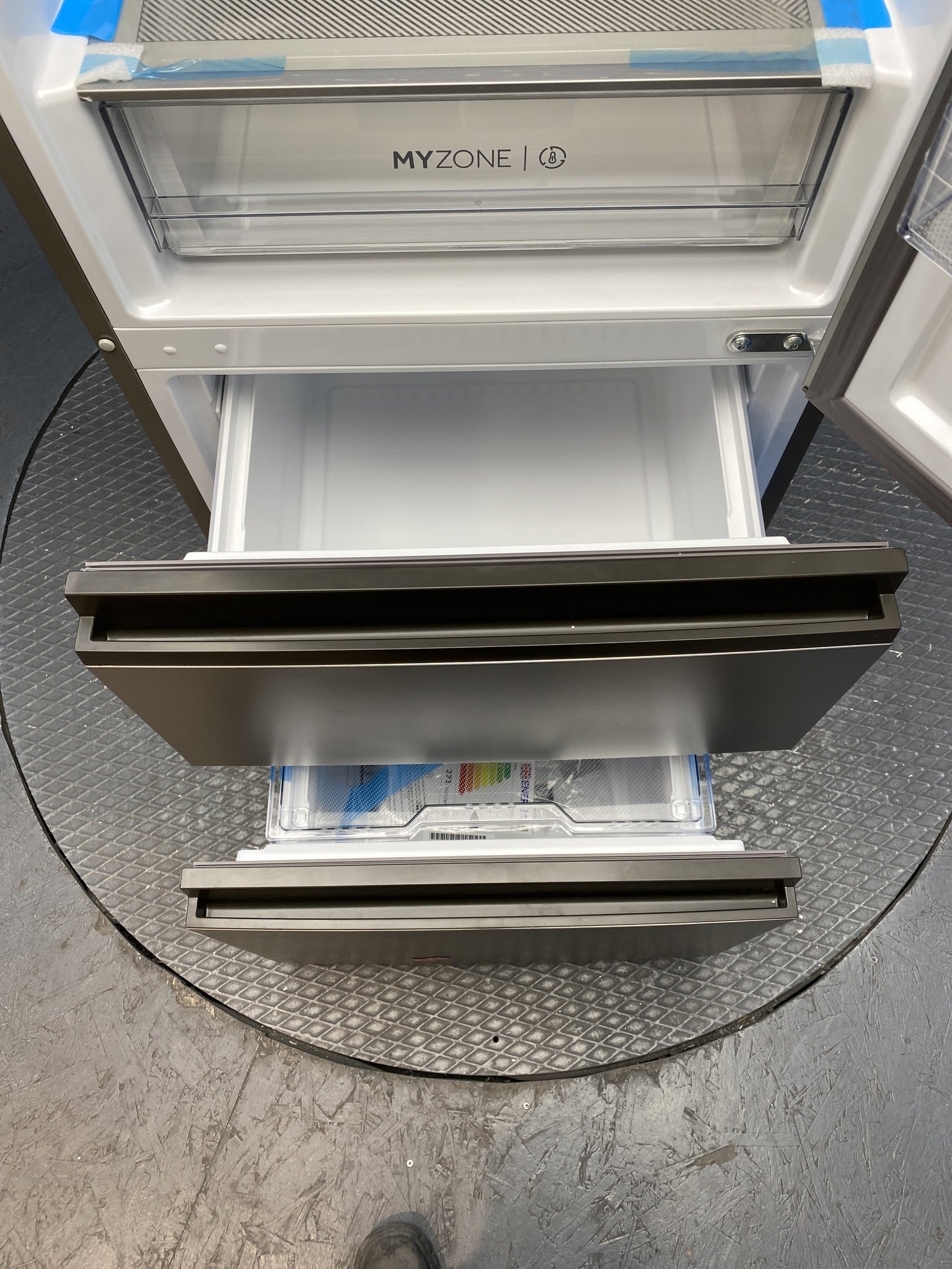 Haier HTW5618ENMG Series 5 360 Litre Combi Fridge Freezer
