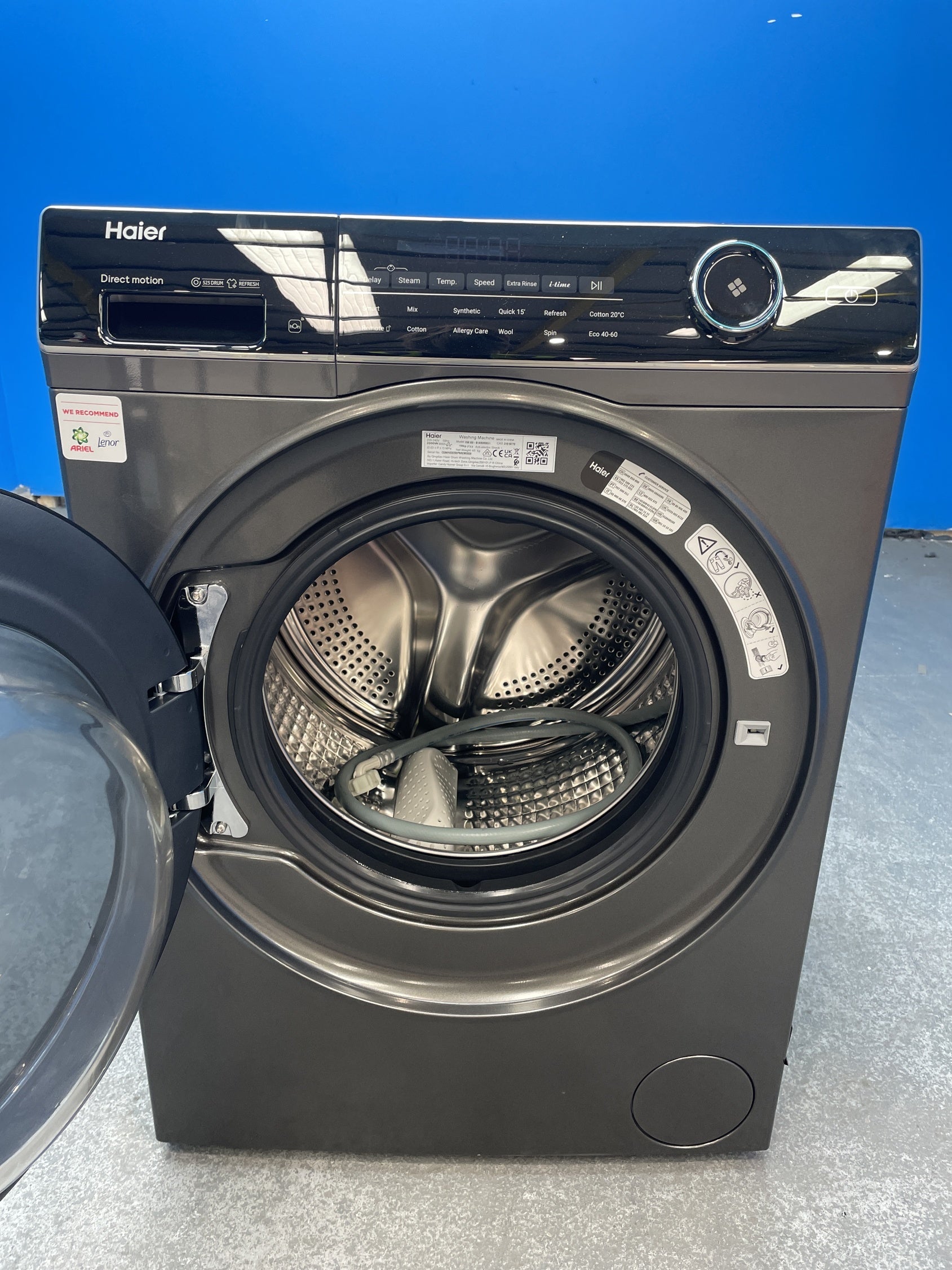 #GRC-158-608 - Haier HW100-B14959S8U1 Series 5 10kg 1400 Spin Washing Machine