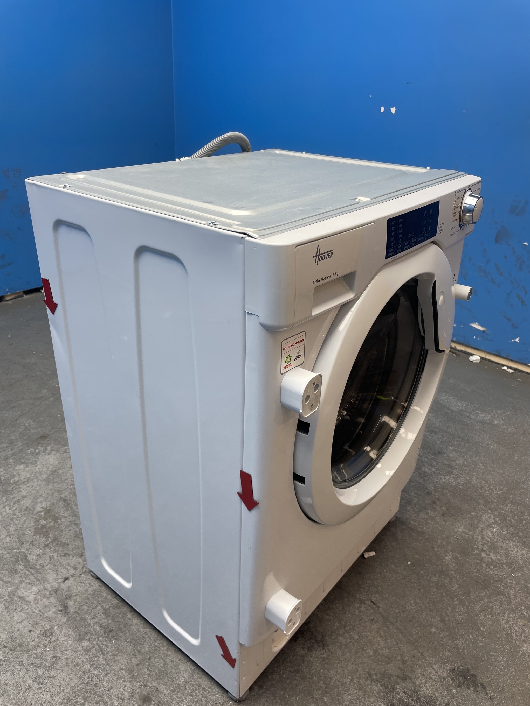 #GRC-159-048 - Hoover HBW 48TAMEJ-80 8kg 1400rpm Integrated Washing Machine