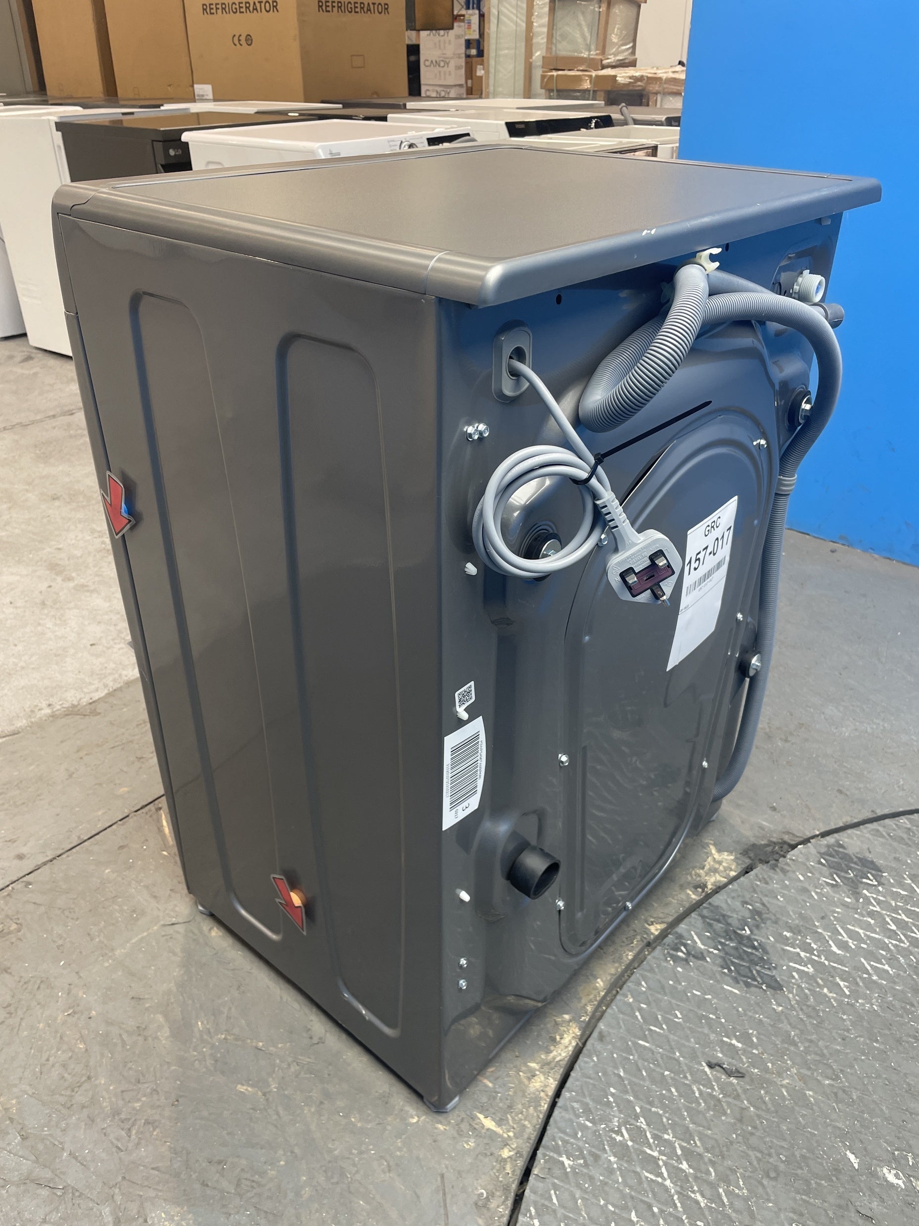 #GRC-157-017 - Hoover H3WPS496TAMBR680 9kg 1400 Spin Washing Machine