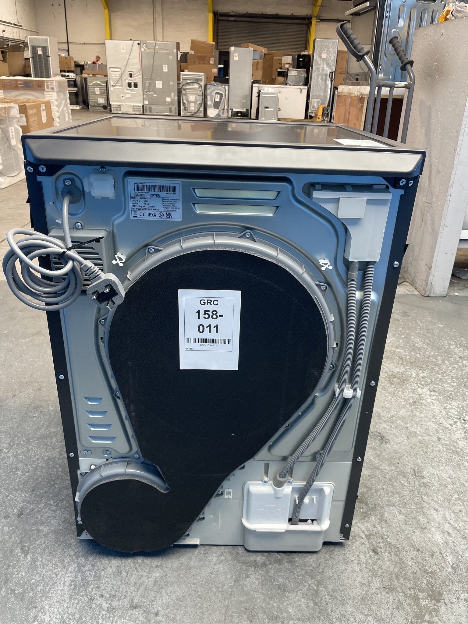 #GRC-158-011 - Samsung DV90F09F4SU1 Series 9 AI Home 9kg Heat Pump Tumble Dryer