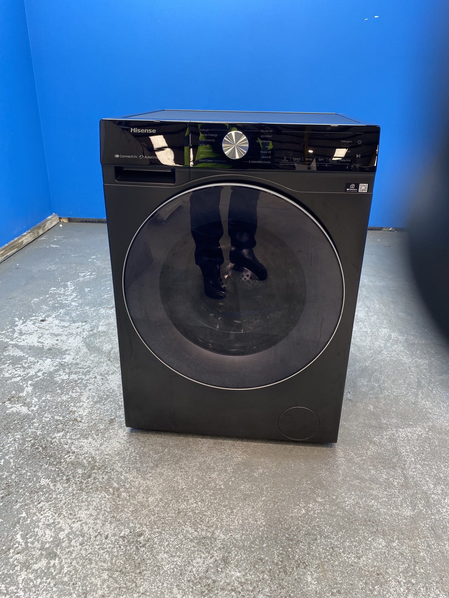 #GRC-145-196 - Hisense WF5I1045BBQ KitchenFit 5i 10.5 kg WiFi Washing Machine