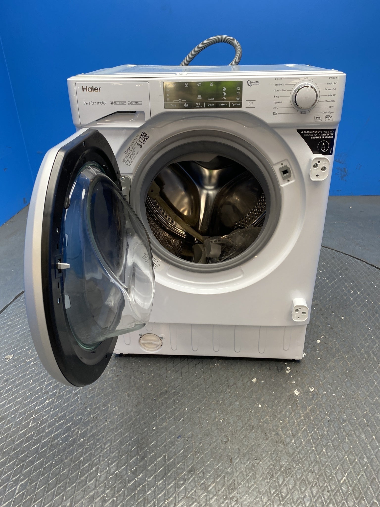 Haier HWQ90B416FWS-UK 9kg 1600rpm Integrated Washing Machine