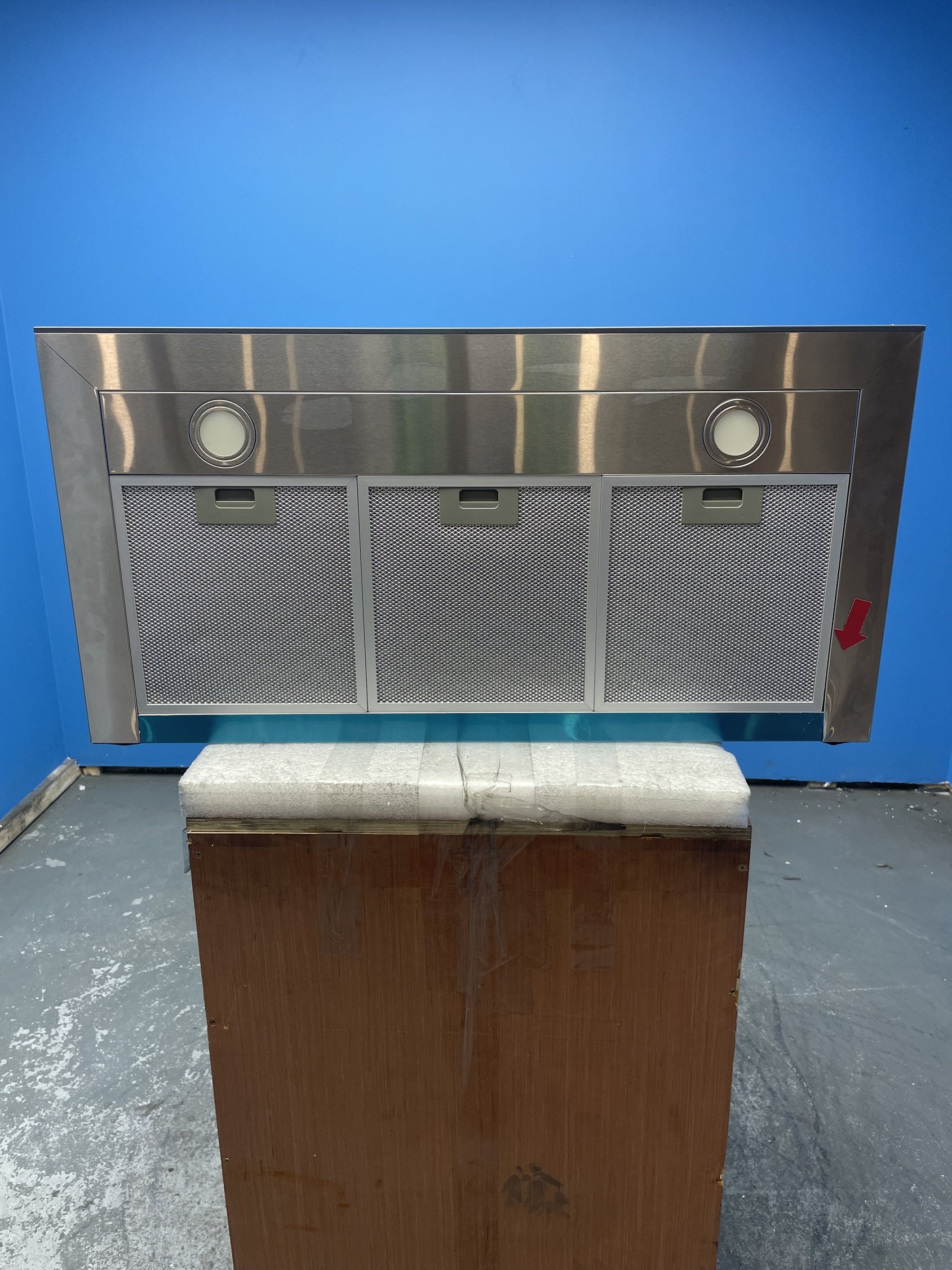 #GRC-145-062 - Hoover HTS9CBH3X 90cm Box Chimney Cooker Hood