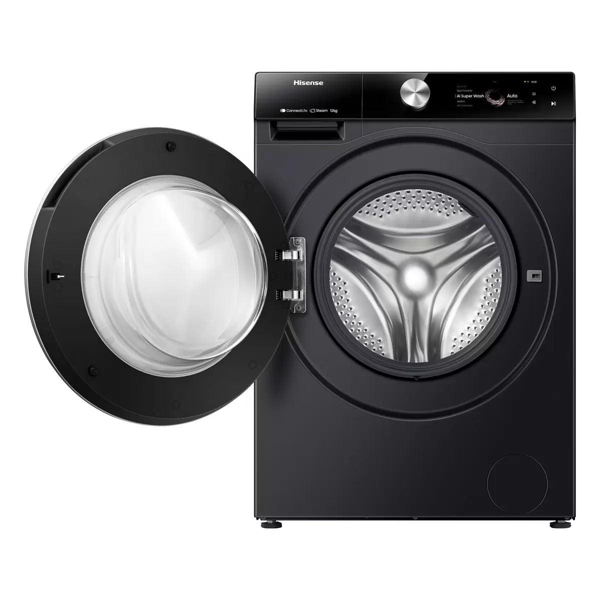 Hisense 7S Series WF7S1247BB 12kg 1400 Spin AI Washing Machine – Renew 2 U