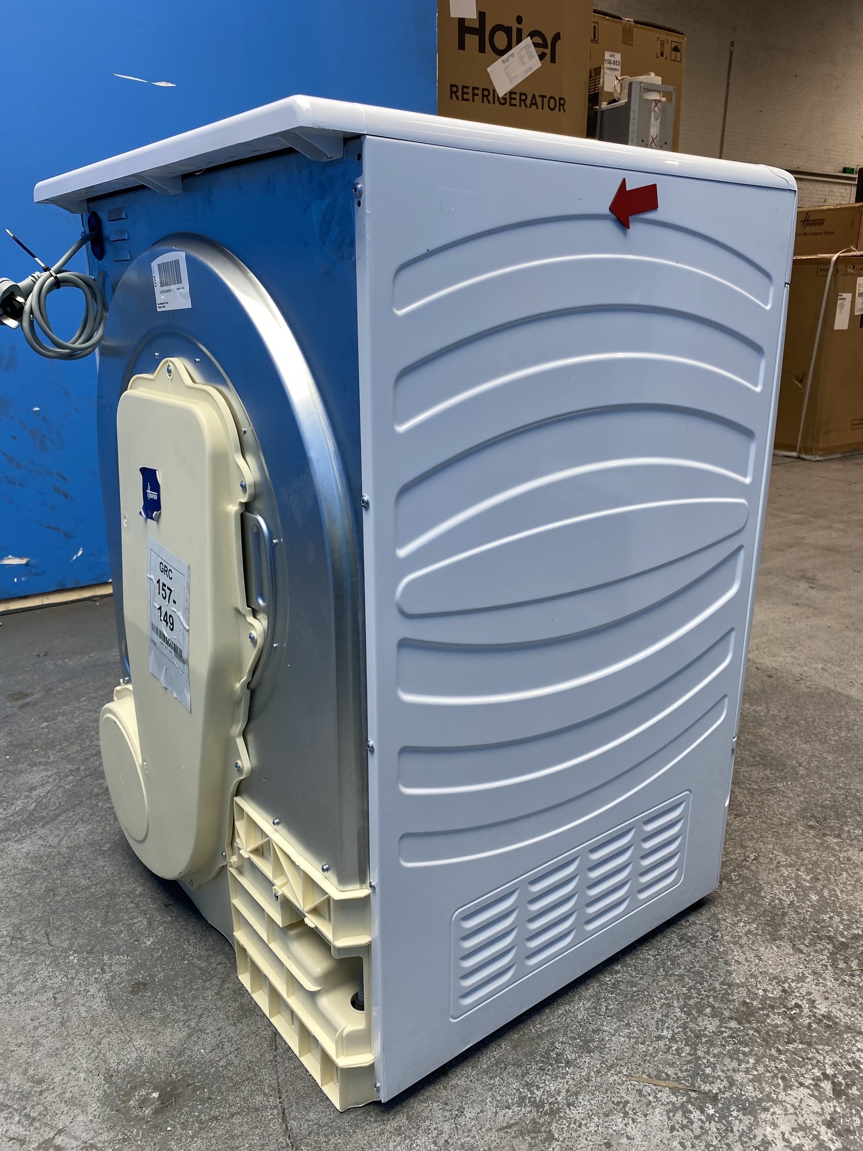#GRC-157-149 - Hoover HLE H8A2DE-80 H-DRY 300 8kg Heat Pump Tumble Dryer