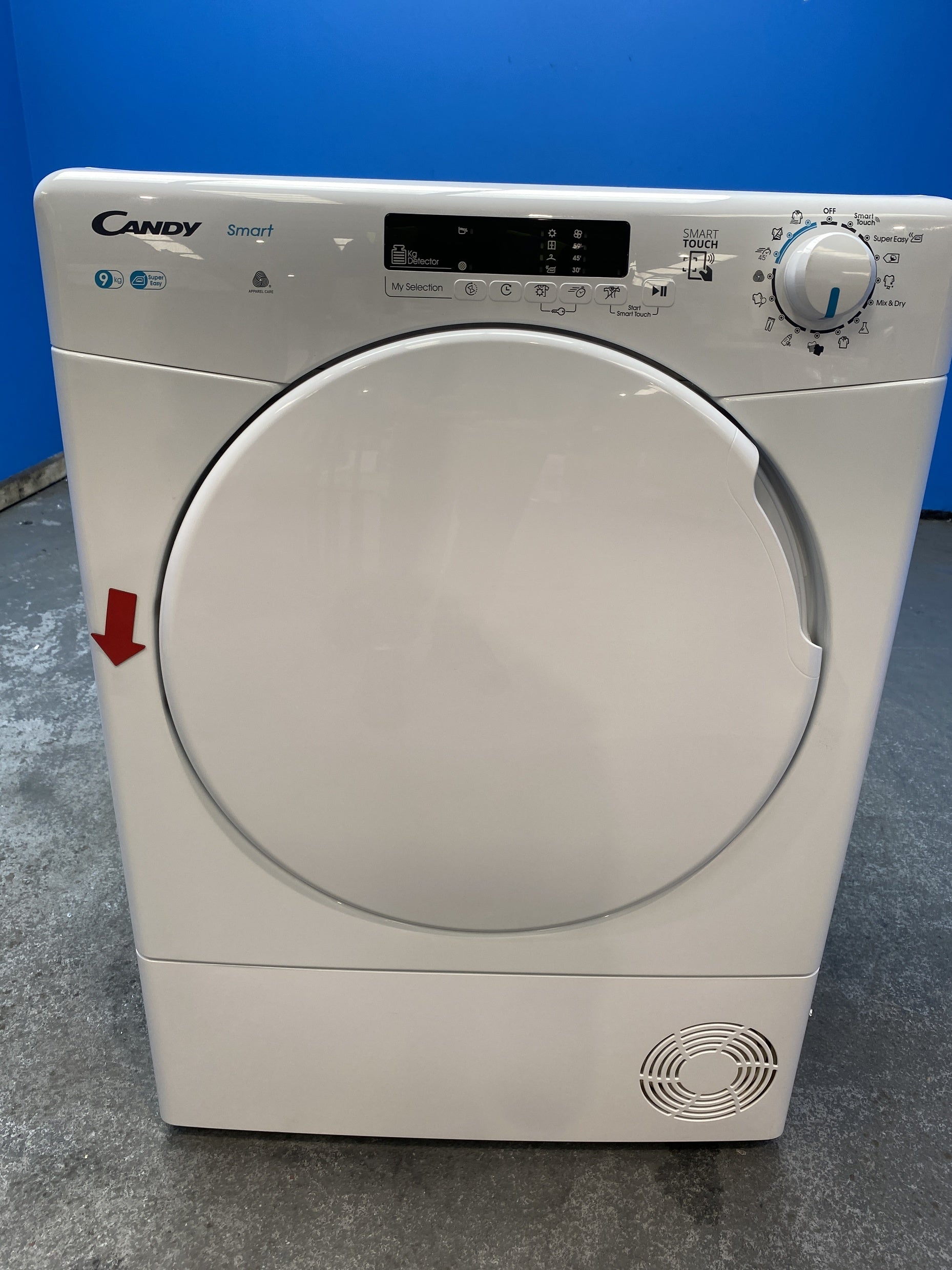 #GRC-160-198 - Candy CSE C9DF 9kg Condenser Smart Pro Tumble Dryer