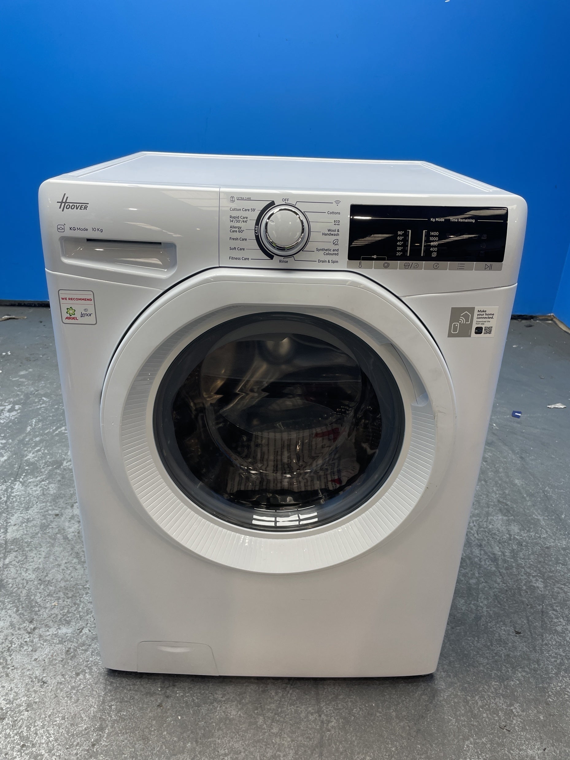 #GRC-158-593 - Hoover H3WO4105TA4/1-80 10kg 1400rpm Washing Machine