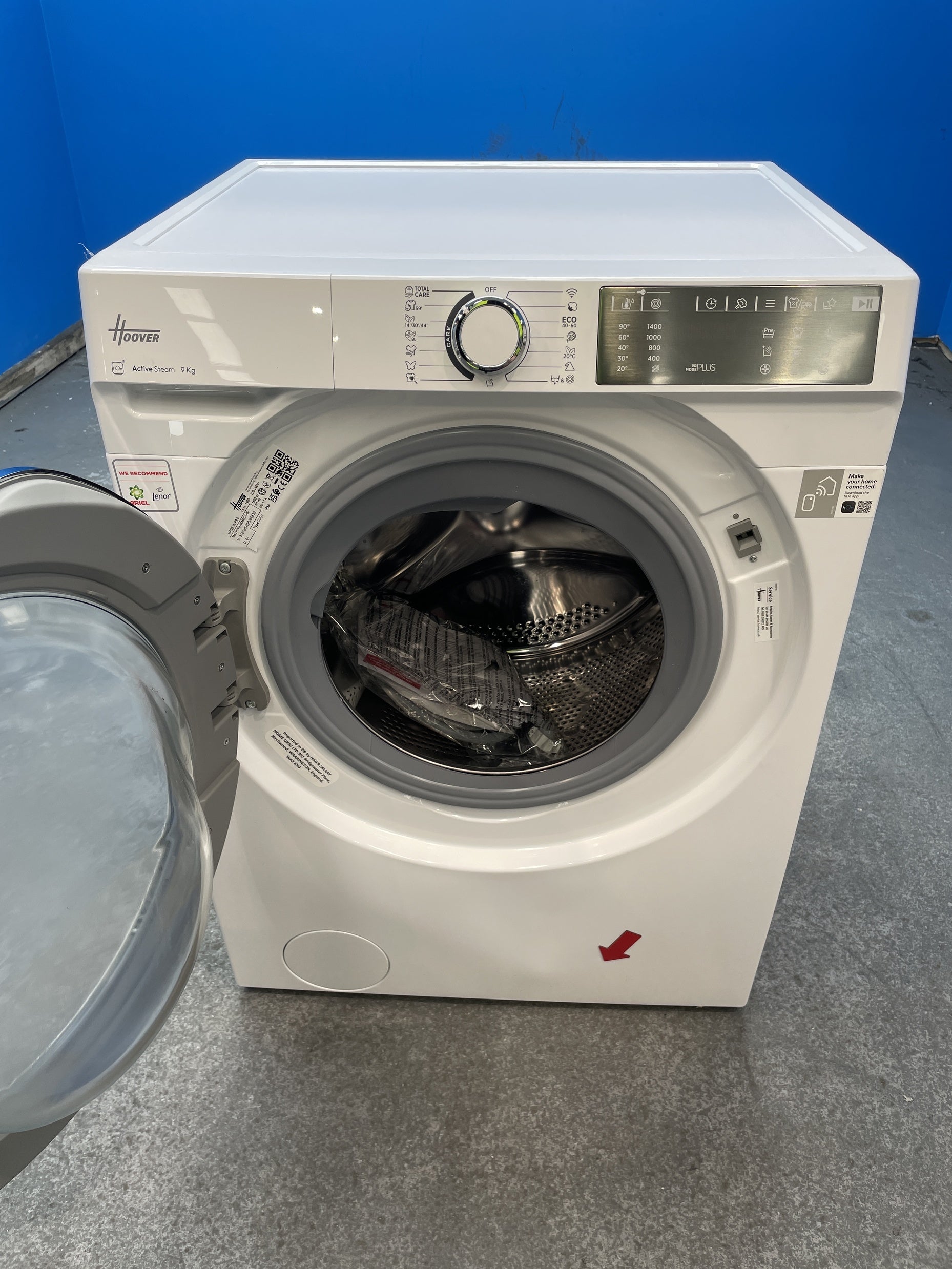 #GRC-157-740 - Hoover HWB 49AMC 9kg 1400 Spin Washing Machine