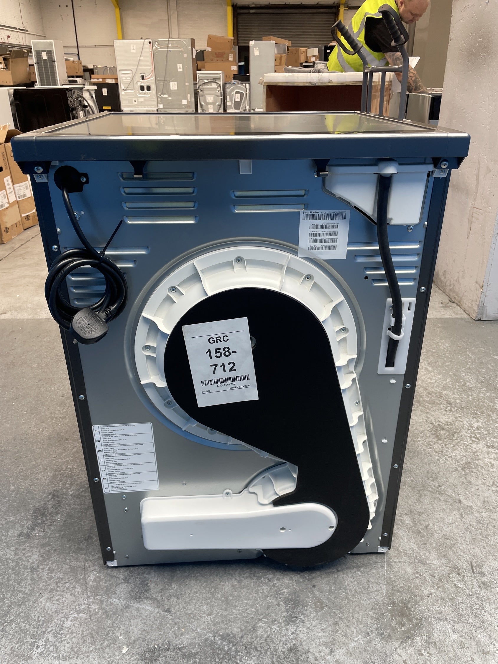 #GRC-158-712 - Haier HD100-A2939S I-Pro Series 3 10kg Heat Pump Tumble Dryer