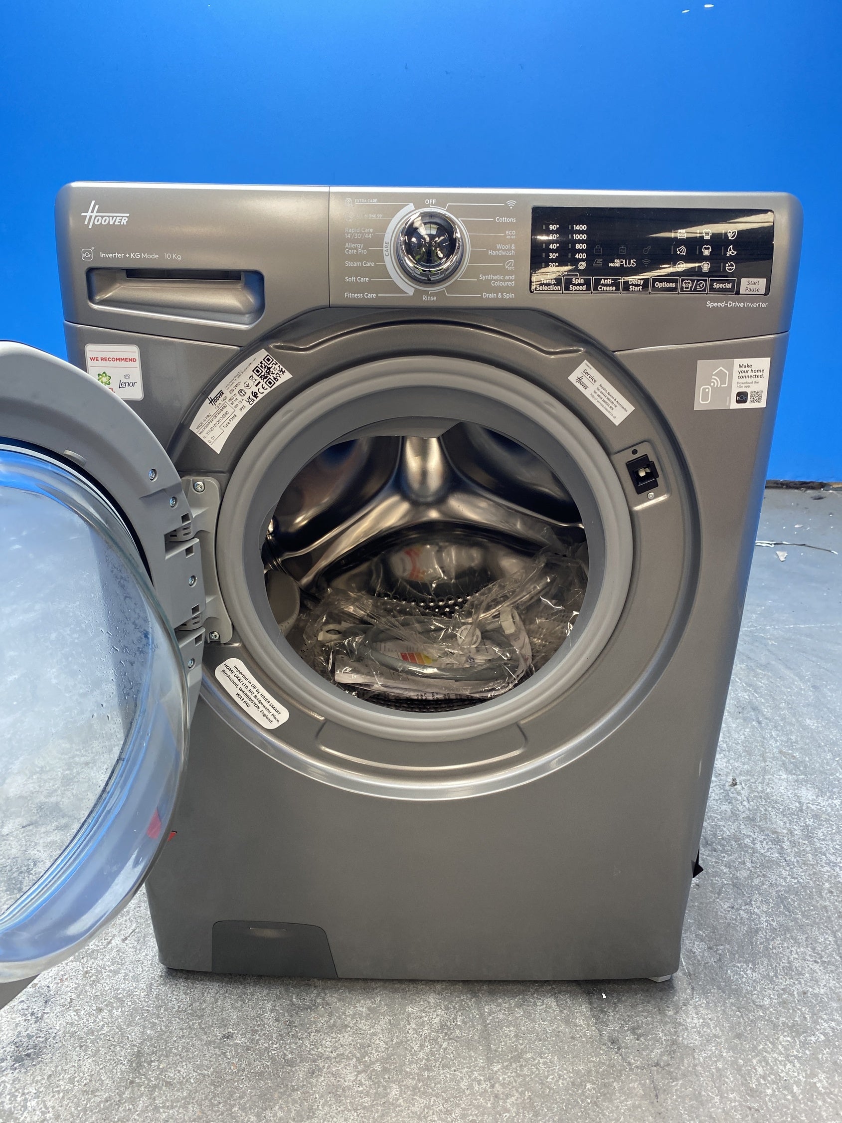 #GRC-159-288 - Hoover H3B13WPS4106TAMBR 10kg 1400 Spin Washing Machine