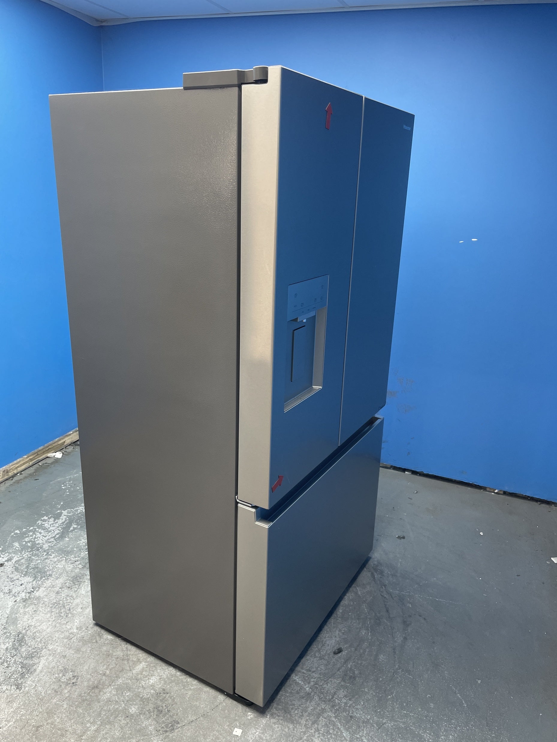 #GRC-158-065 - Hisense RF815N4SESE French Door 364 Litre Fridge Freezer