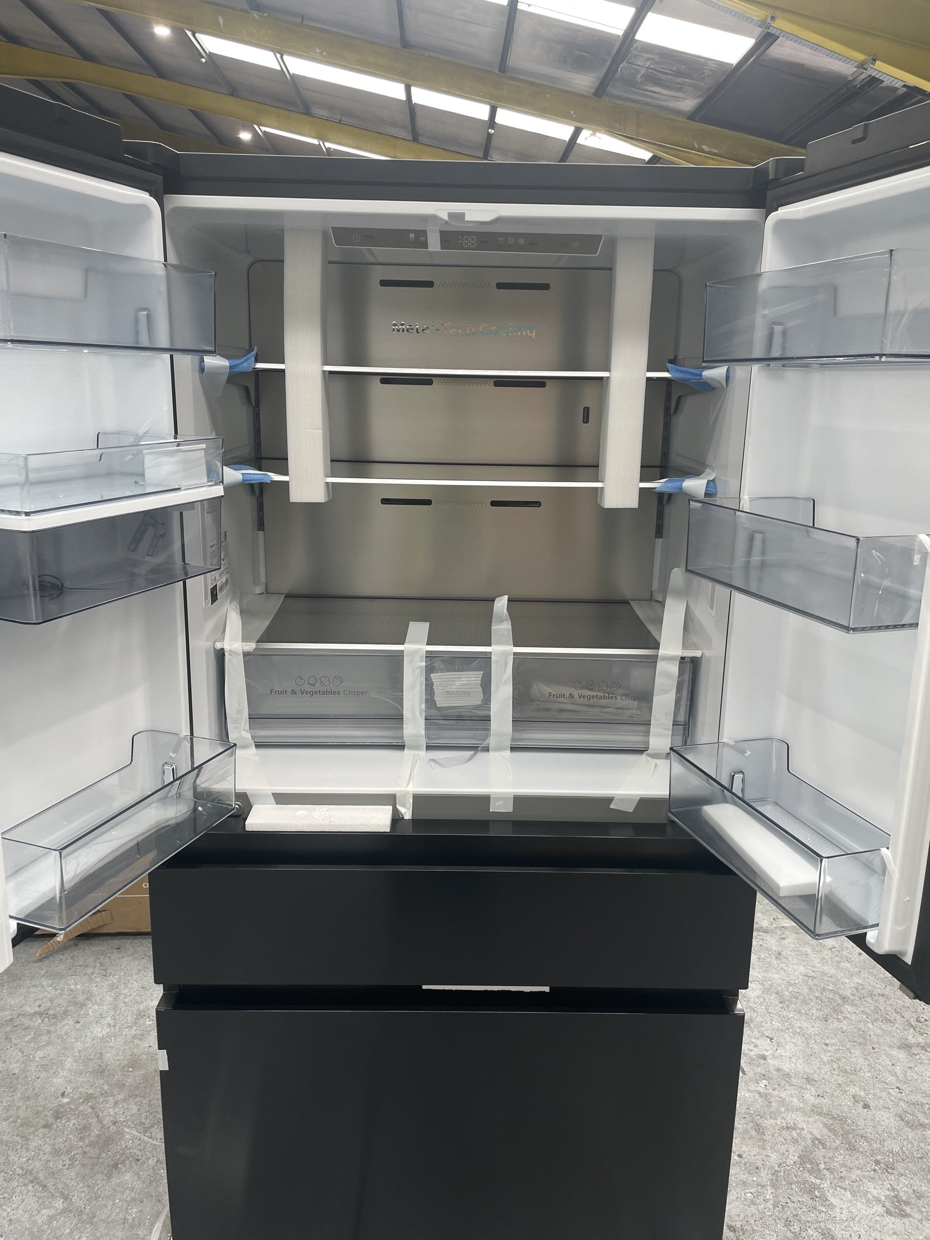 #GRC-158-128 - Hisense RF749N4SWFE PureFlat French Door Fridge Freezer