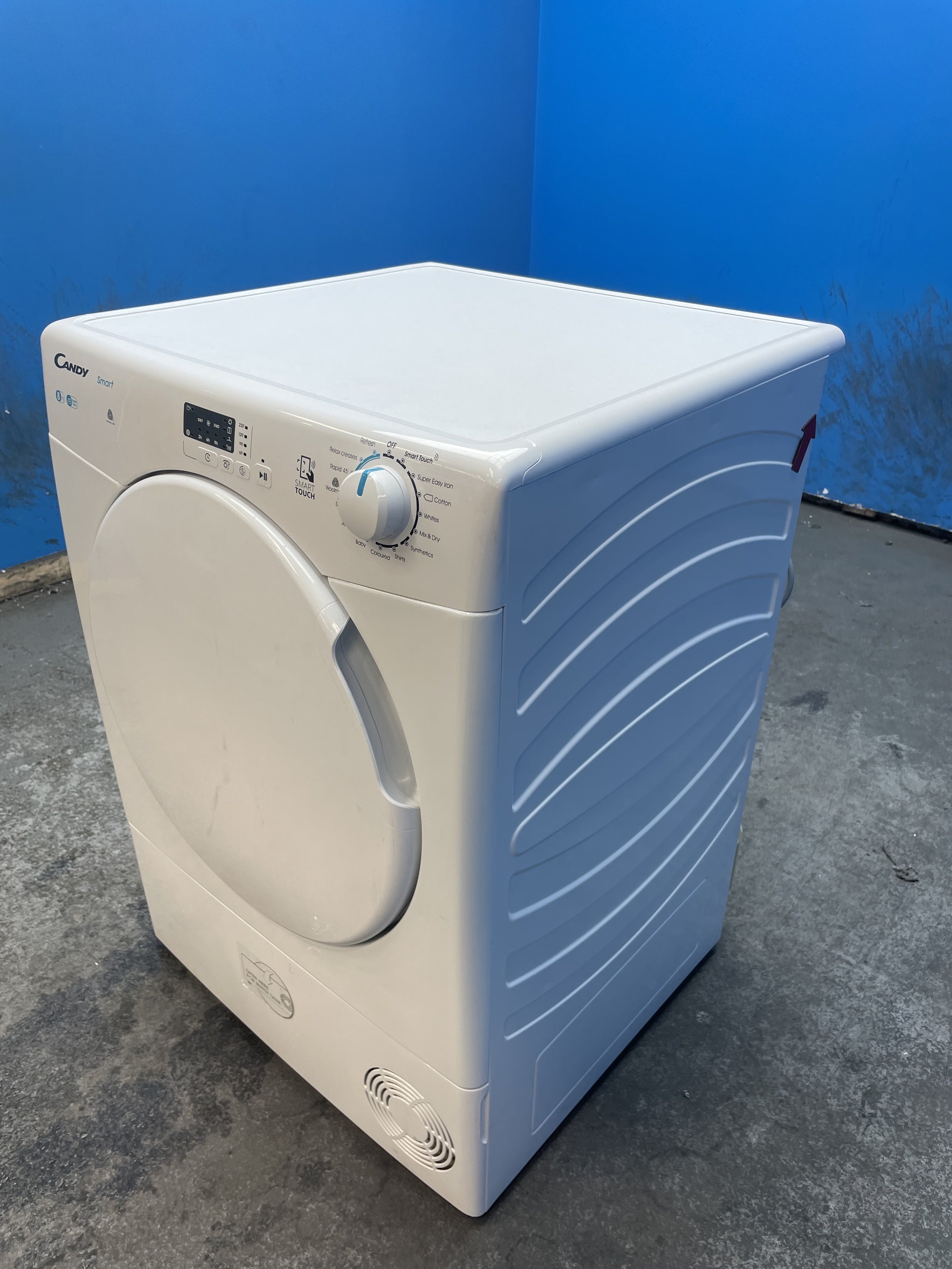 #GRC-161-907 - Candy Smart CSEC8LF-80 8kg Condenser Tumble Dryer