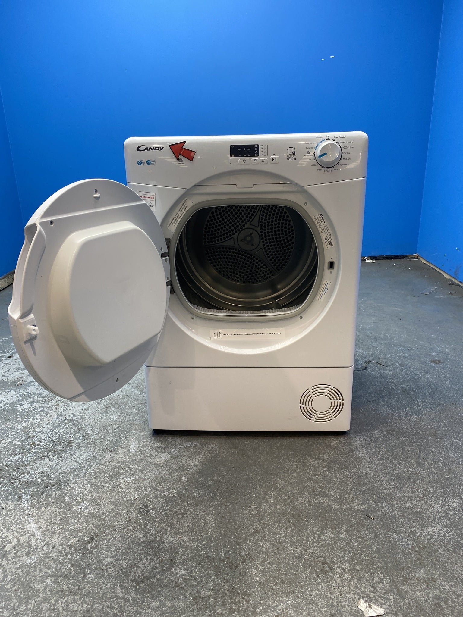 #GRC-156-748 - Candy CSEC9LF 9kg Condenser Tumble Dryer