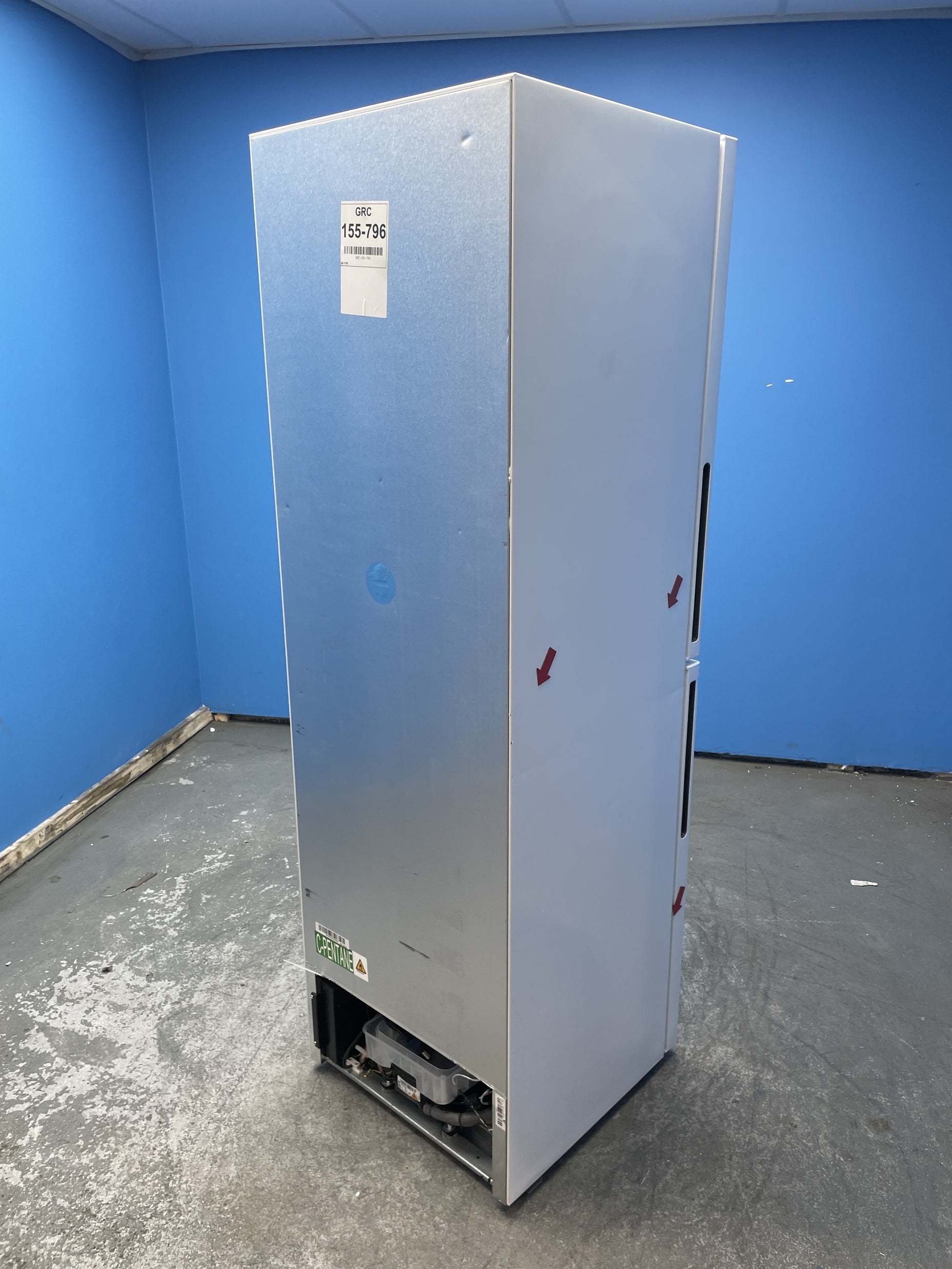 #GRC-155-796 - Hoover HVT3CLECKIHW 235 Litre Combi Fridge Freezer