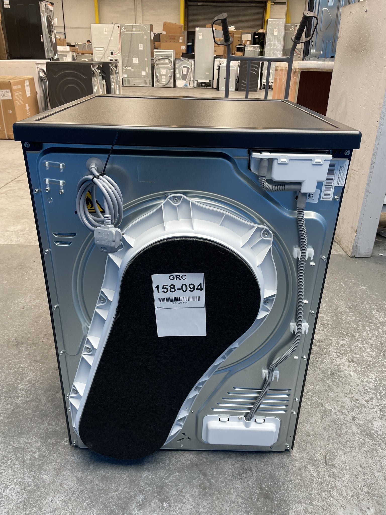 #GRC-158-094 - Hisense DH5S902BB 9kg Heat Pump Tumble Dryer