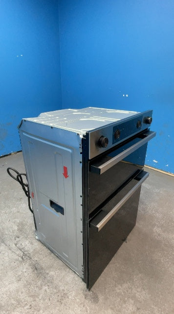 #GRC-163-614 - Hisense Hi6 60cm Electric Double Oven – 120L Capacity, Catalytic Liners, Air Fry