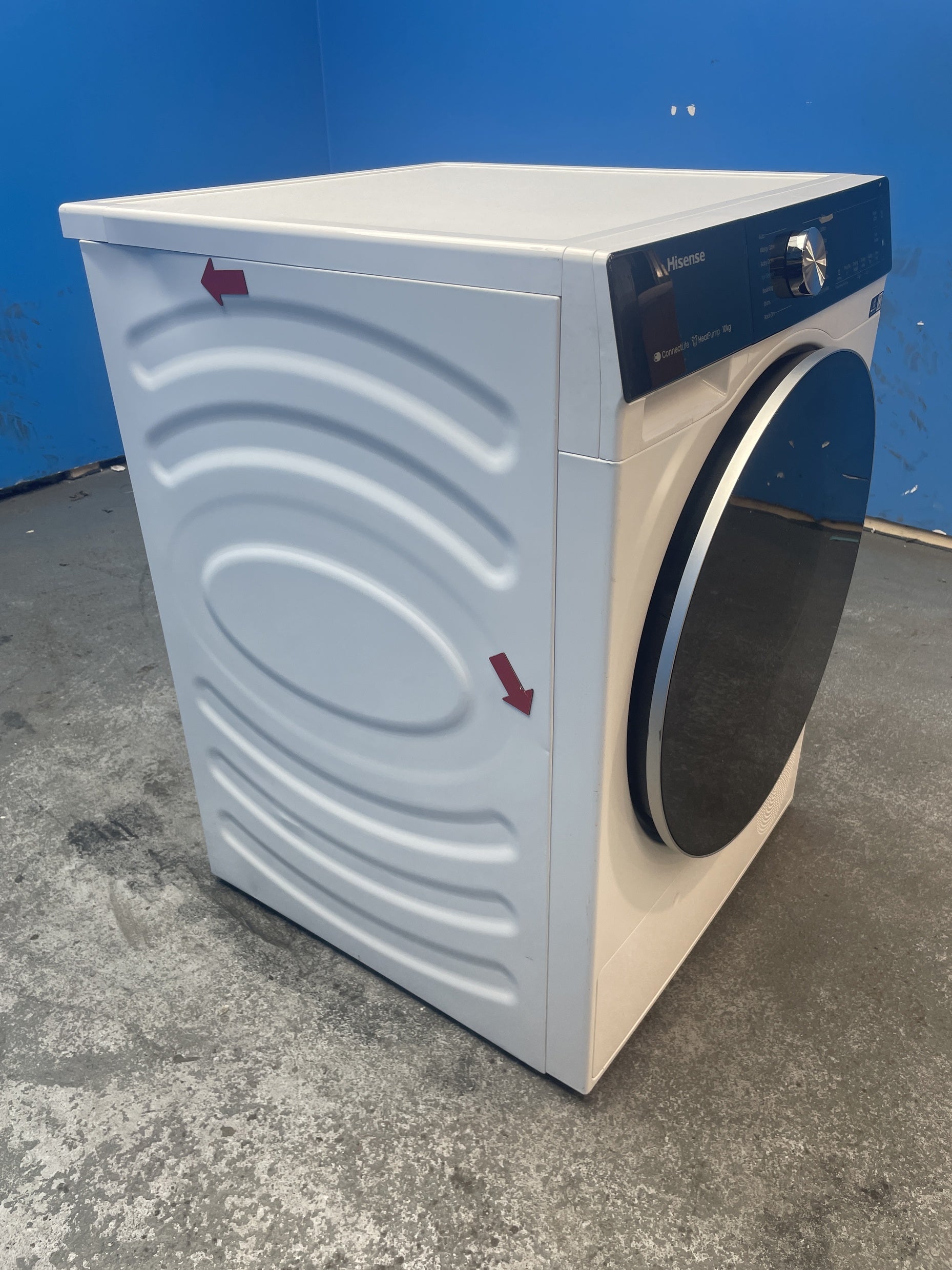 #GRC-136-286 - Hisense DH5S102BW 10kg Heat Pump Tumble Dryer