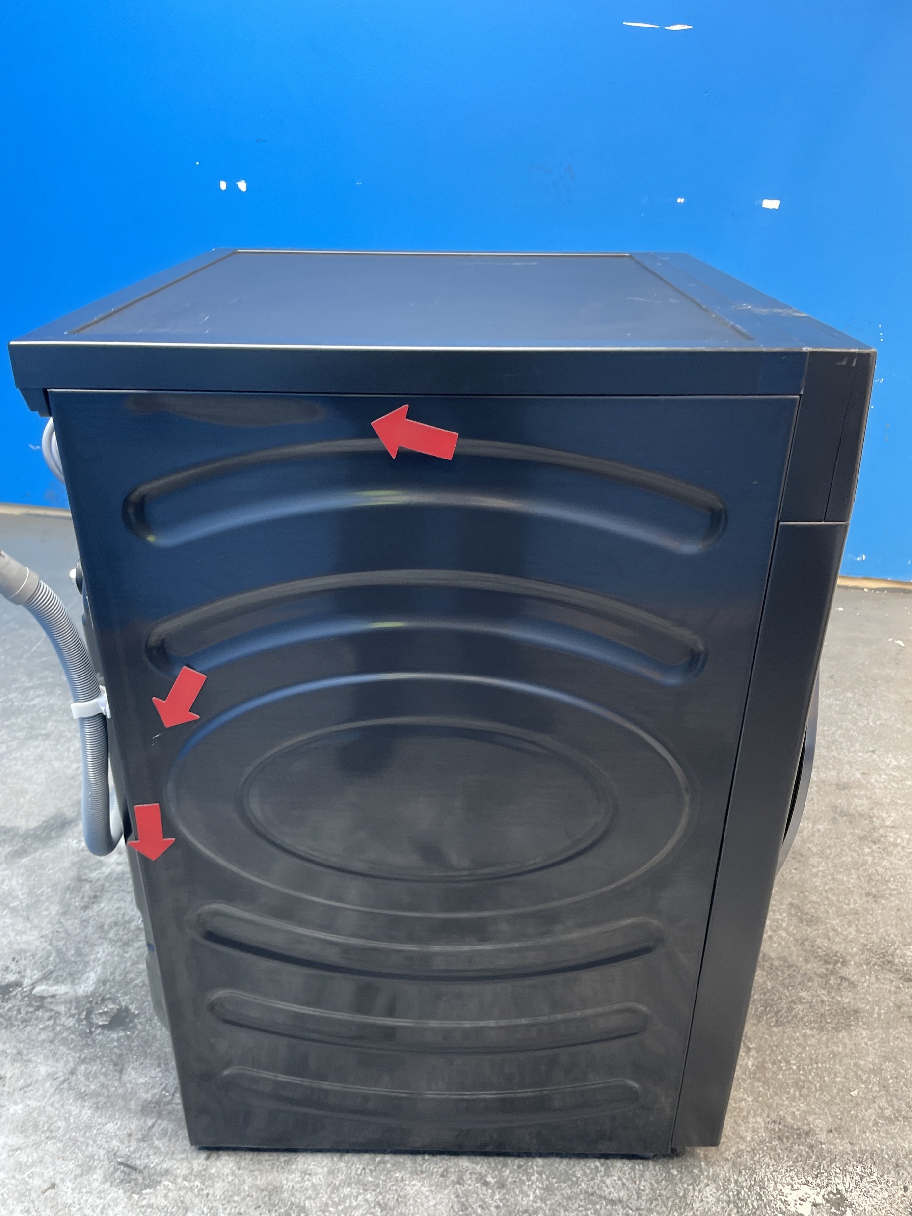#GRC-158-114 - Hisense WF5I1245BBR 12kg 1400rpm KitchenFit Washing Machine in Black