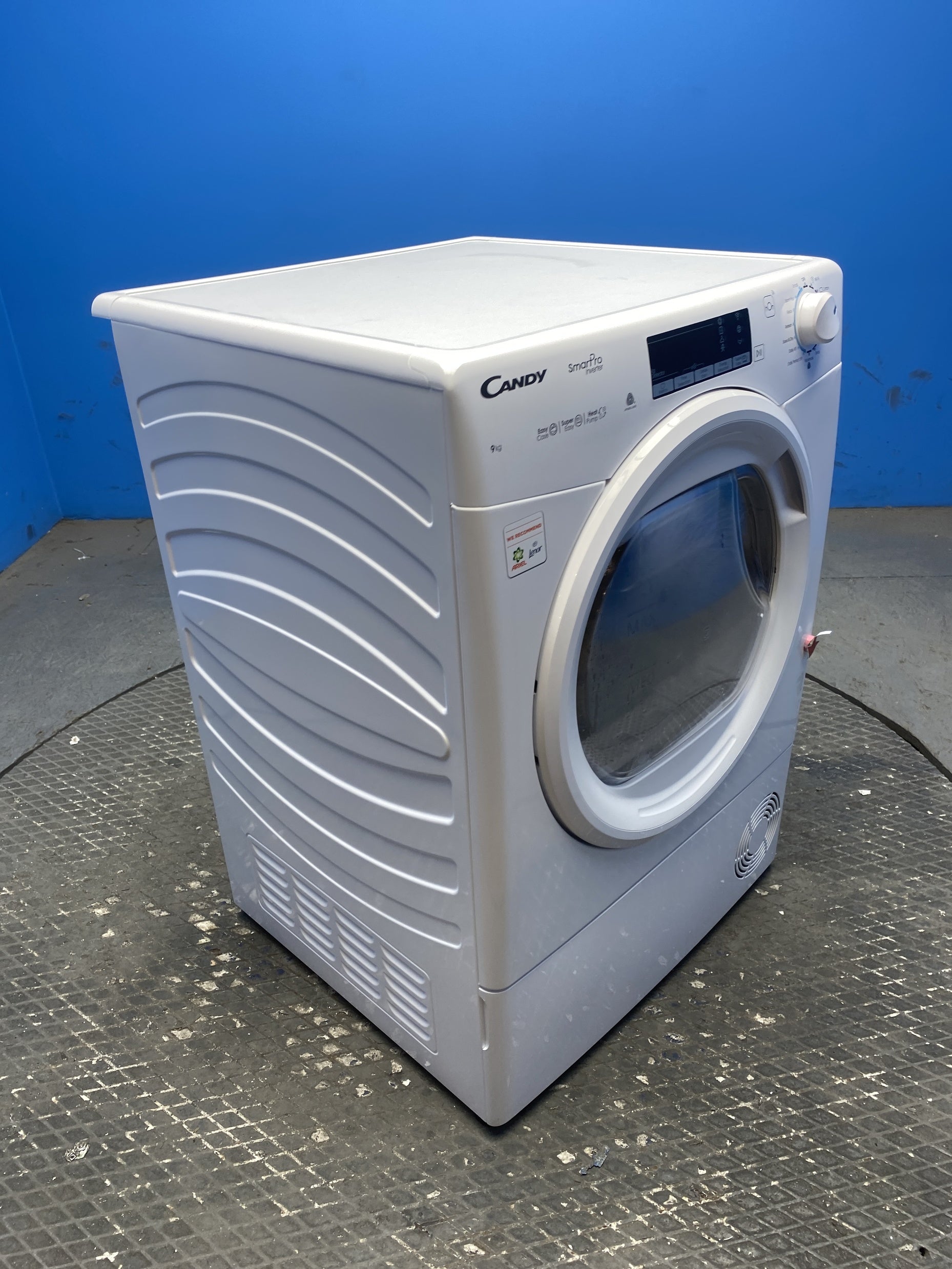 #GRC-148-224 - Hoover HRE H9A3TE-80/N H-DRY 350 9kg Heat Pump Tumble Dryer