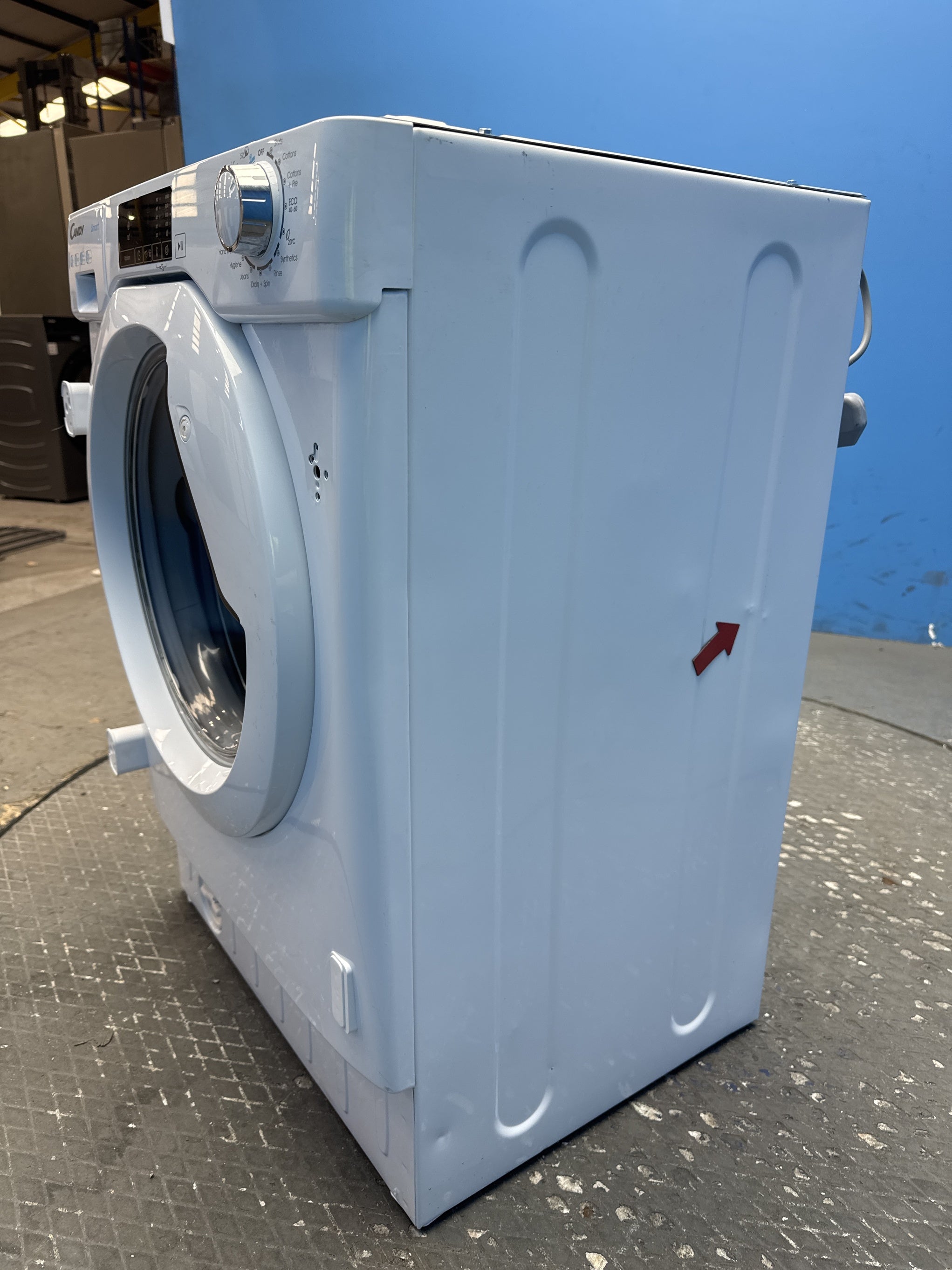 #GRC-153-974 - Candy CBW 49D1W4-80 Integrated 9kg 1400 Spin Washing Machine