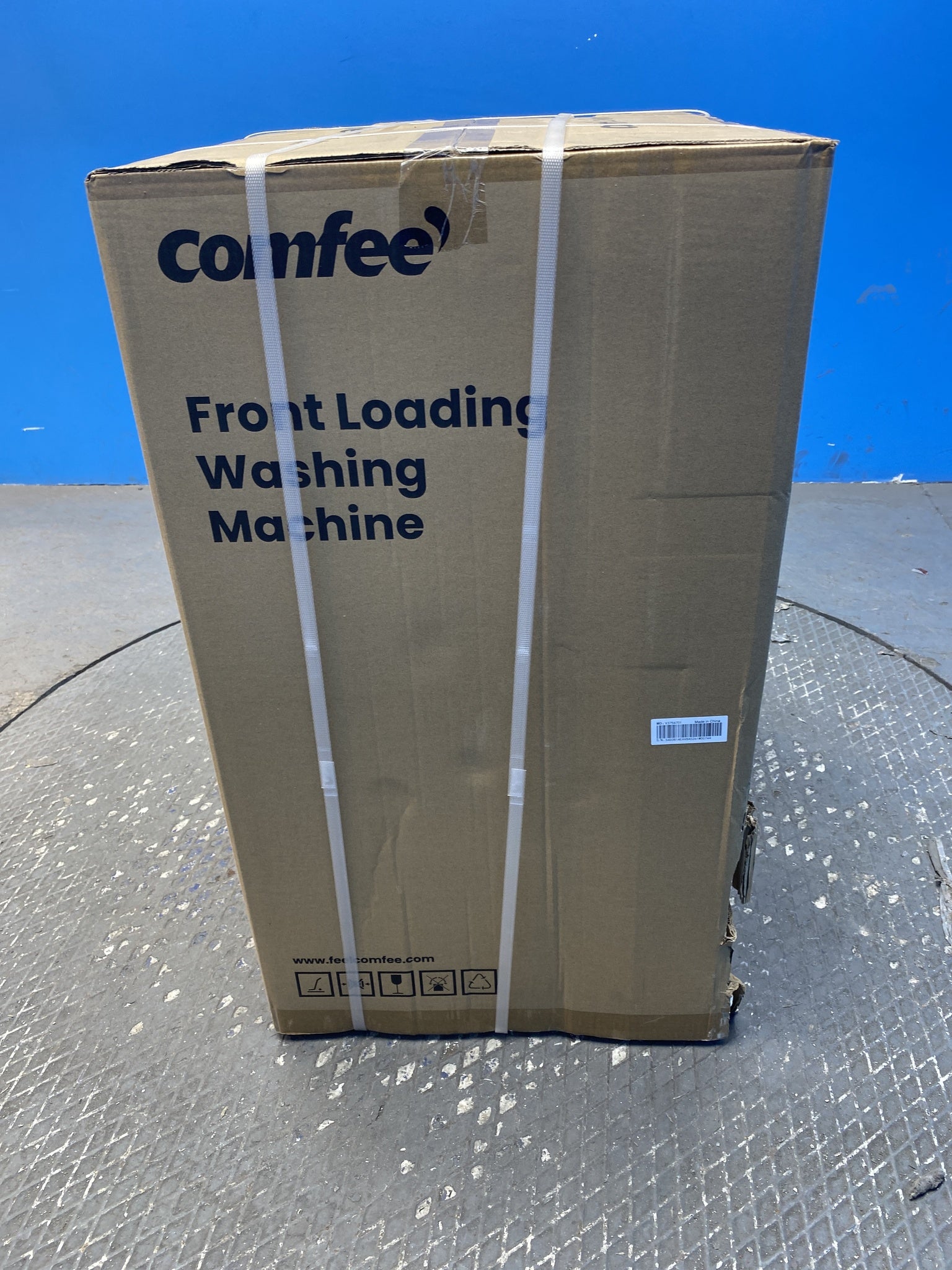 #GRC-158-887 - Comfee CFE10EW60/W Slim 6kg 1000rpm Washing Machine