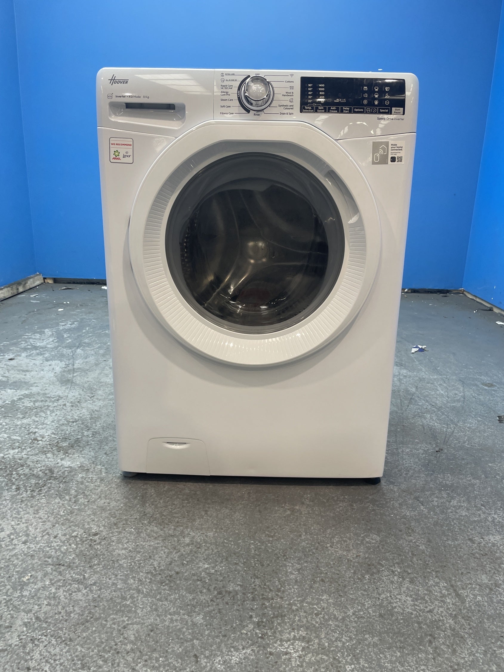 #GRC-159-042 - Hoover H3WPS486TAM6 8kg 1400 Spin Washing Machine