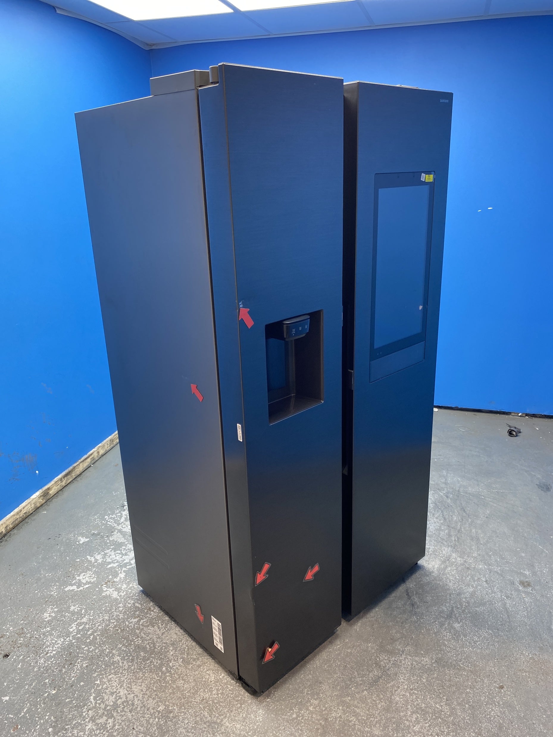#GRC-136-283 - Samsung RS90F66BEFEU Family Hub American Fridge Freezer
