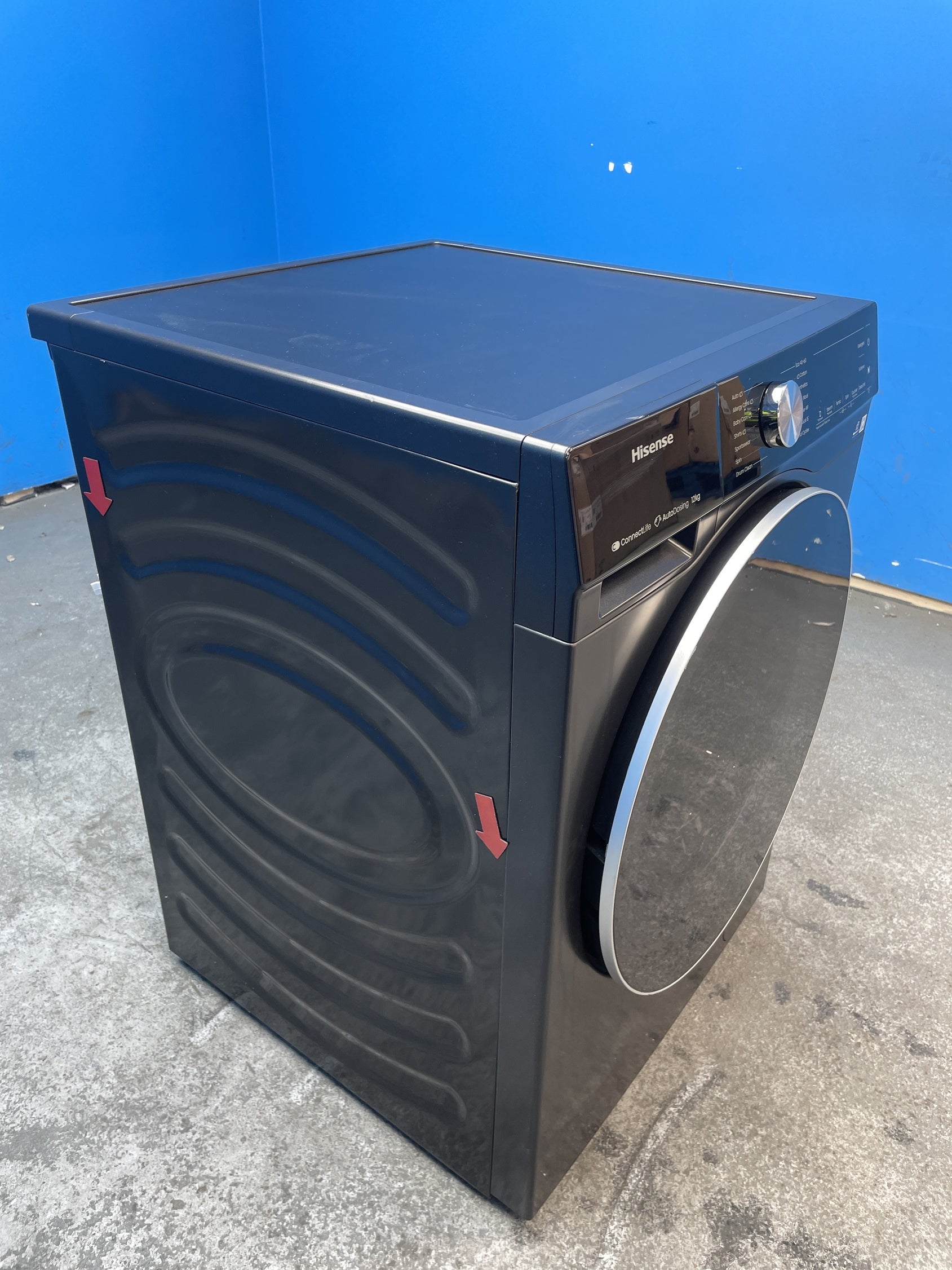 #GRC-145-192 - Hisense WF5I1245BBR 12kg 1400rpm KitchenFit Washing Machine