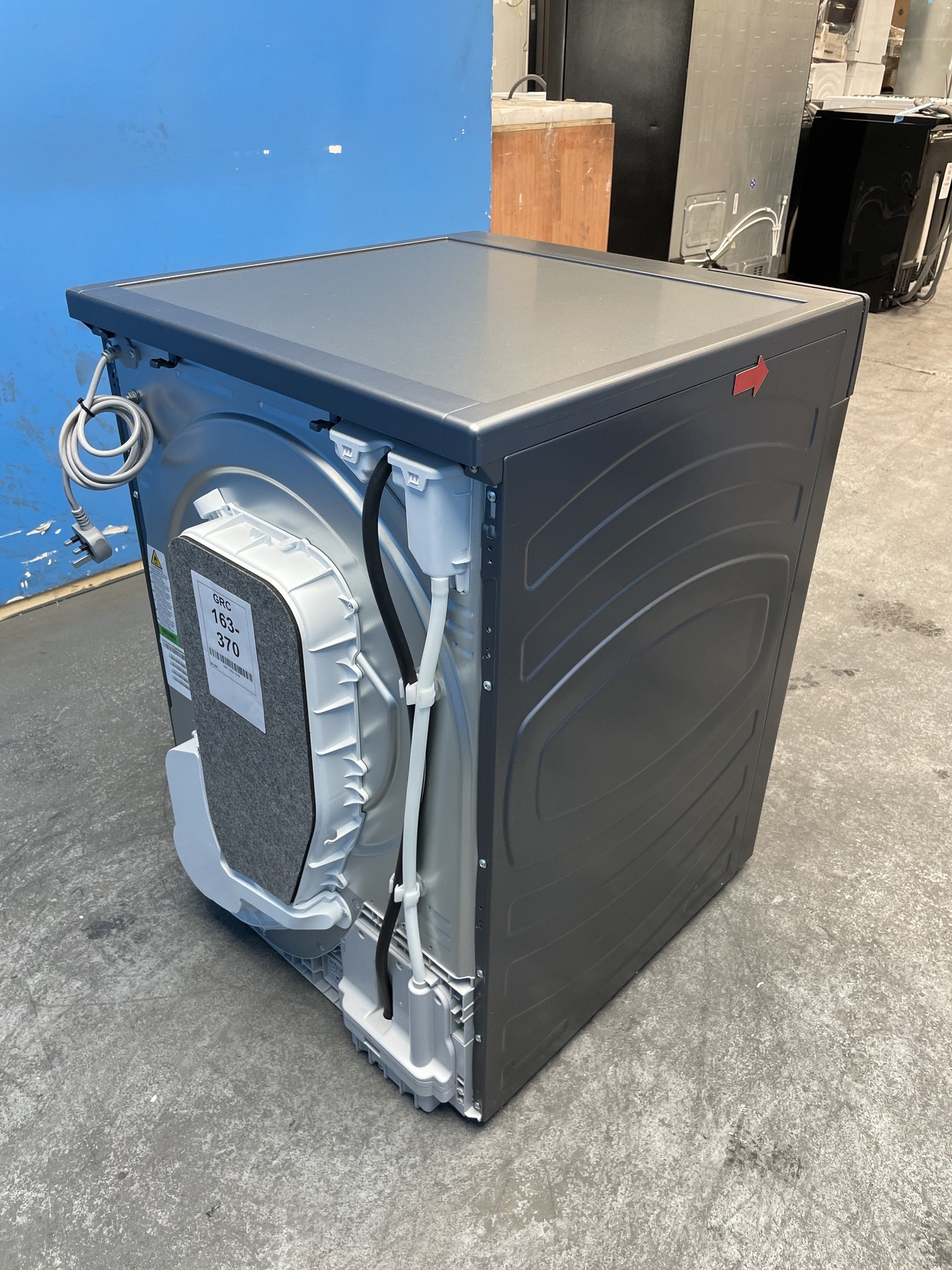 #GRC-163-370 - Haier X Series 5 10kg Heat Pump Tumble Dryer – Grey, D Energy Rating