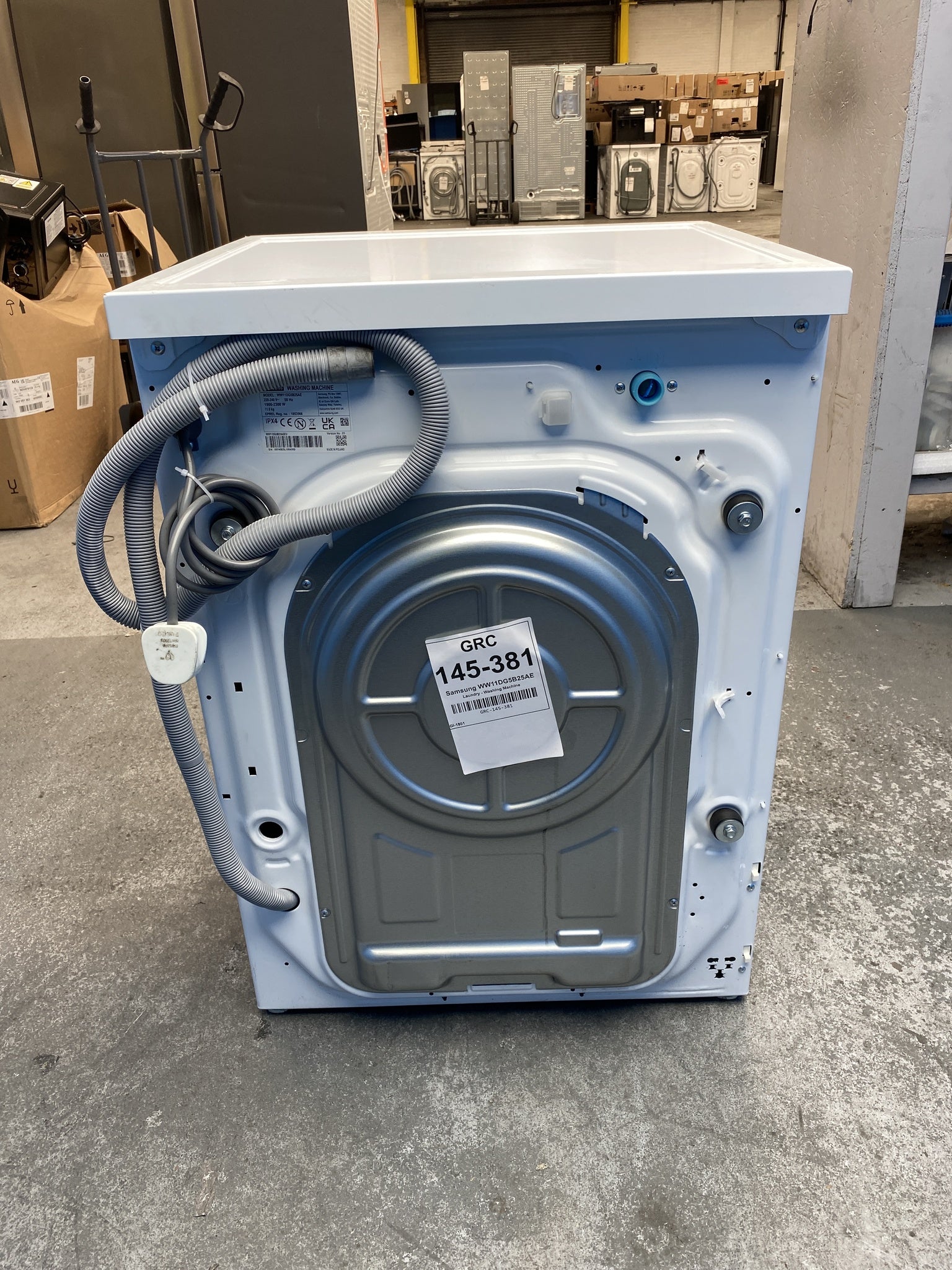 #GRC-145-381 - Samsung Series 5 AI Energy WW11DG5B25AE/EU 11kg 1400rpm Washing Machine
