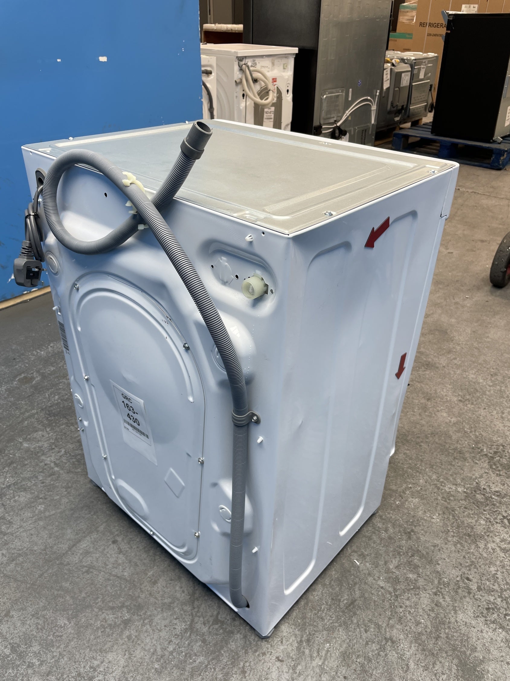 #GRC-163-430 - Hoover H-WASH 300 9kg 1400rpm Integrated Washing Machine – Inverter Motor, KG Mode, White