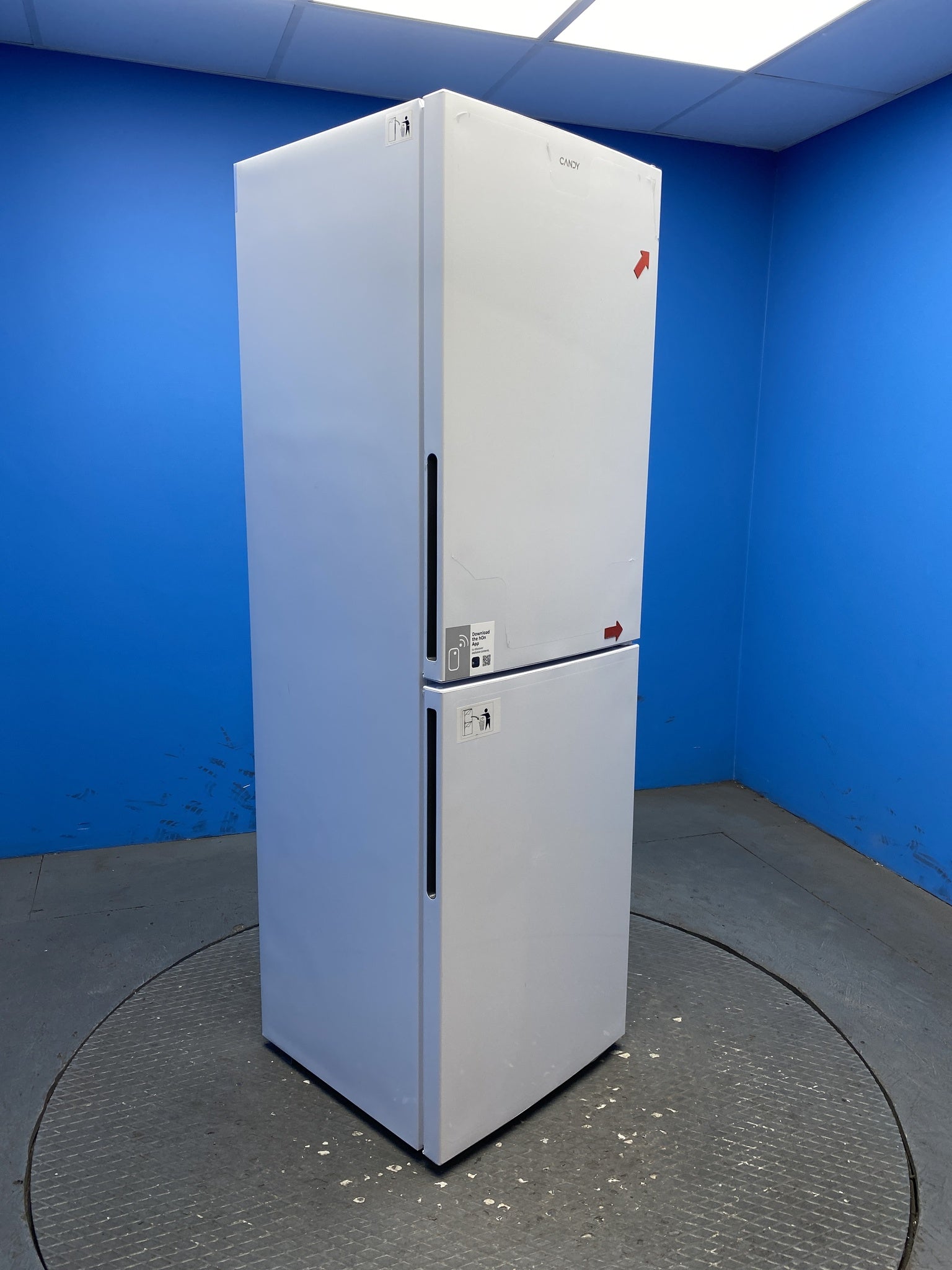 Candy CCT3L517EWK 252 Litre Combi Fridge Freezer