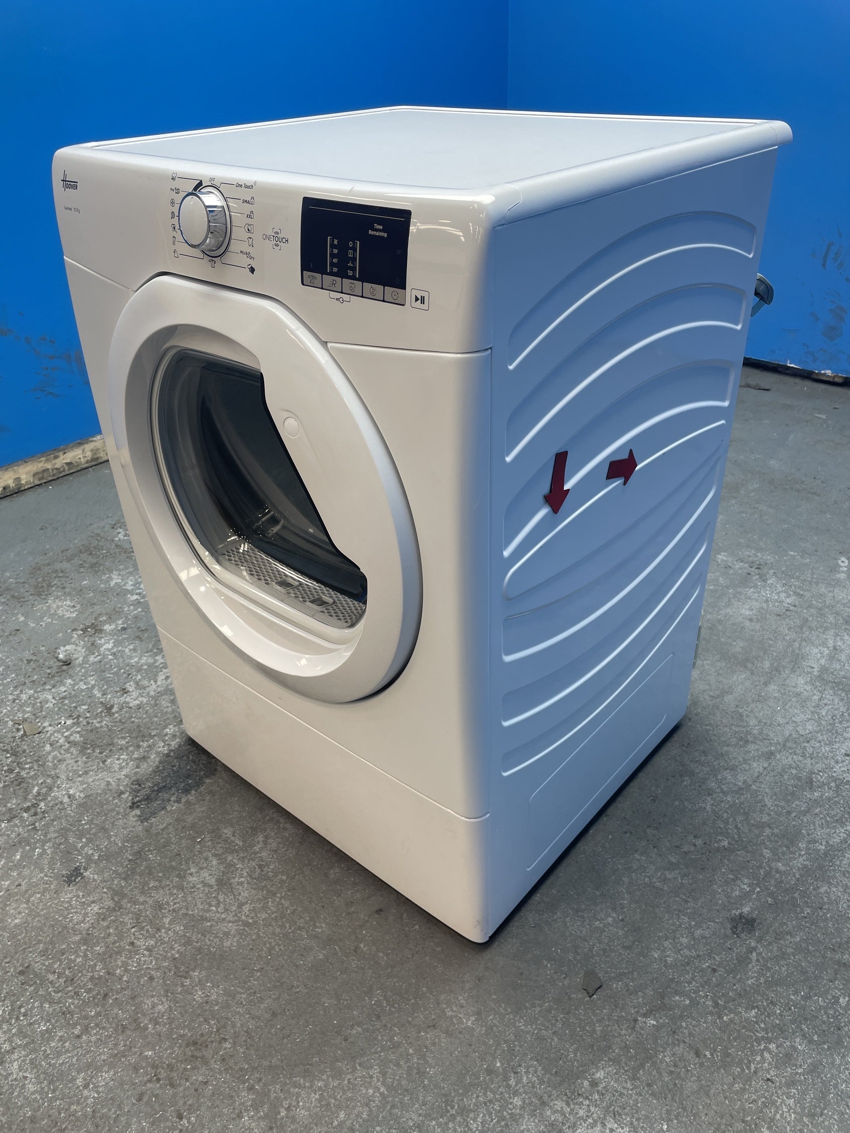 #GRC-153-831 - Hoover HLE V10DG-80 10kg Vented Tumble Dryer