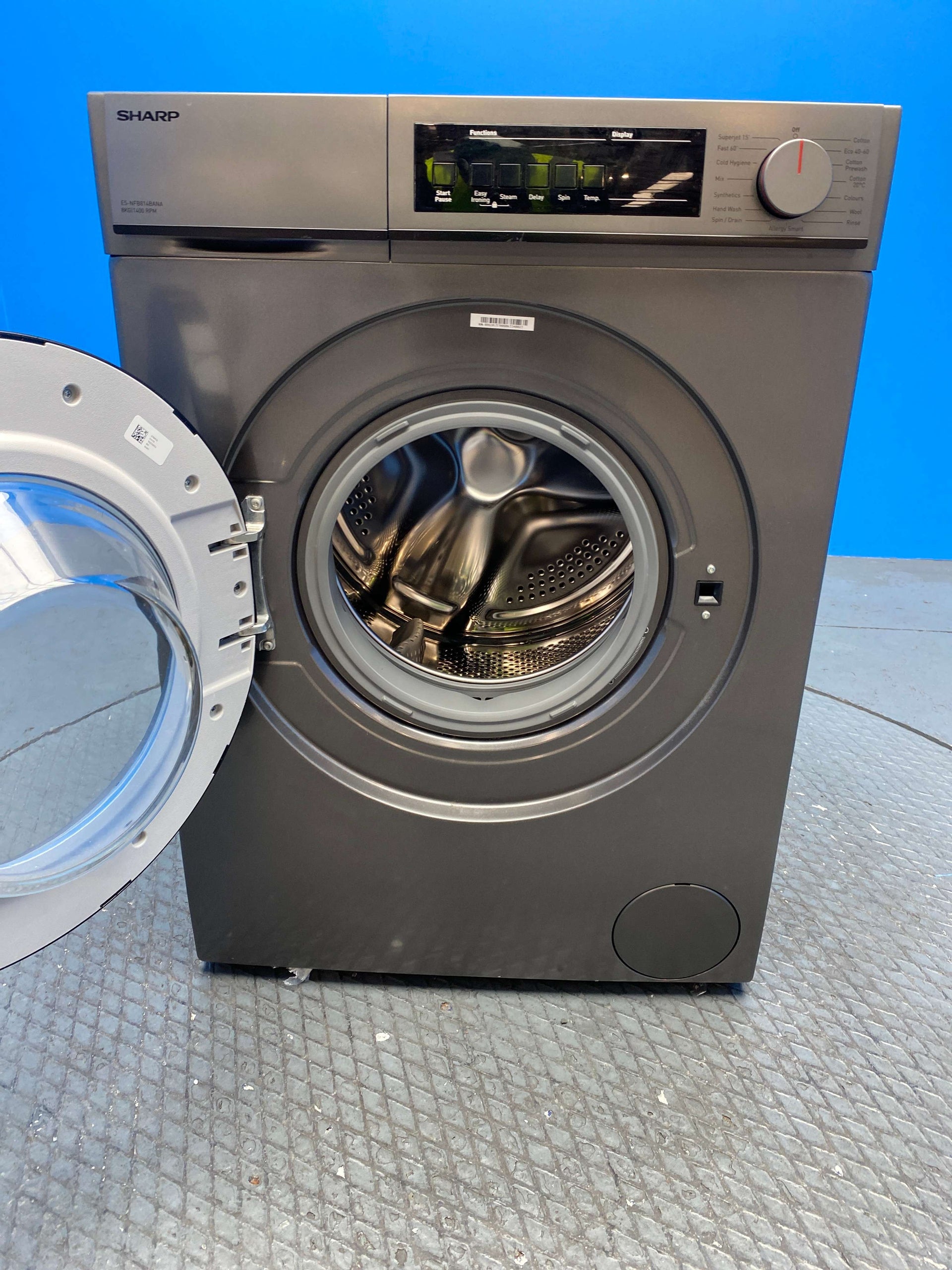 Sharp ES-NFB814BANA-EN 8kg 1400rpm Washing Machine