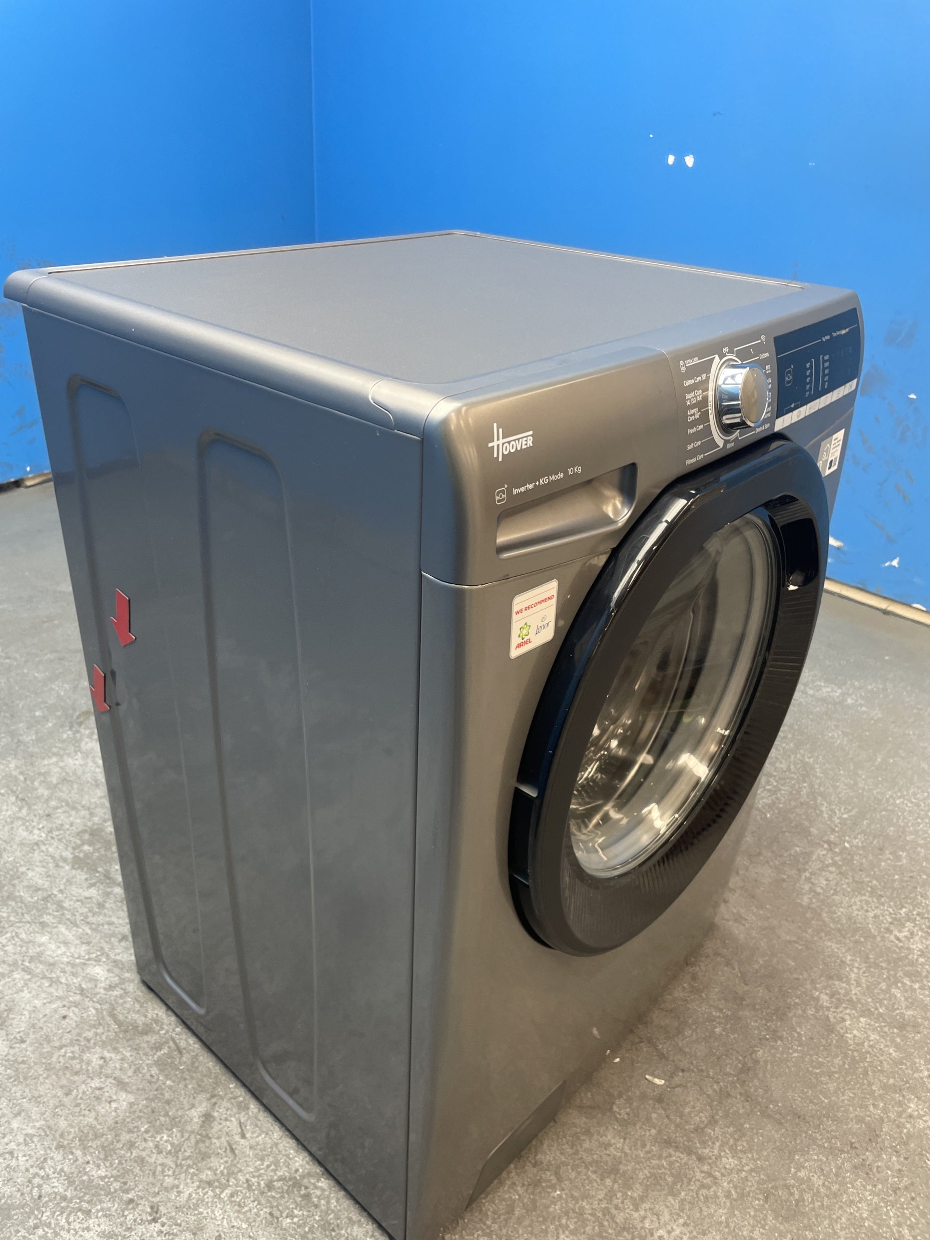 #GRC-160-152 - Hoover H-WASH 300 H3WO4105TARR4-80 10kg 1400 Spin Washing Machine